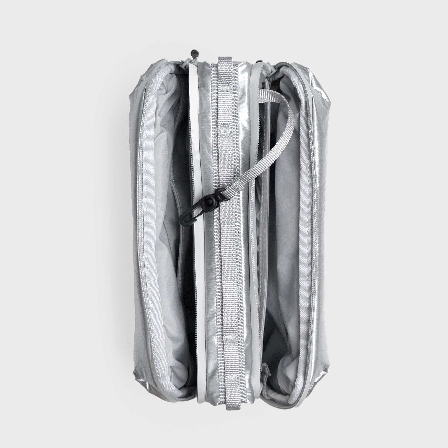 Bottle Sacoche Large Chrome Space Coated