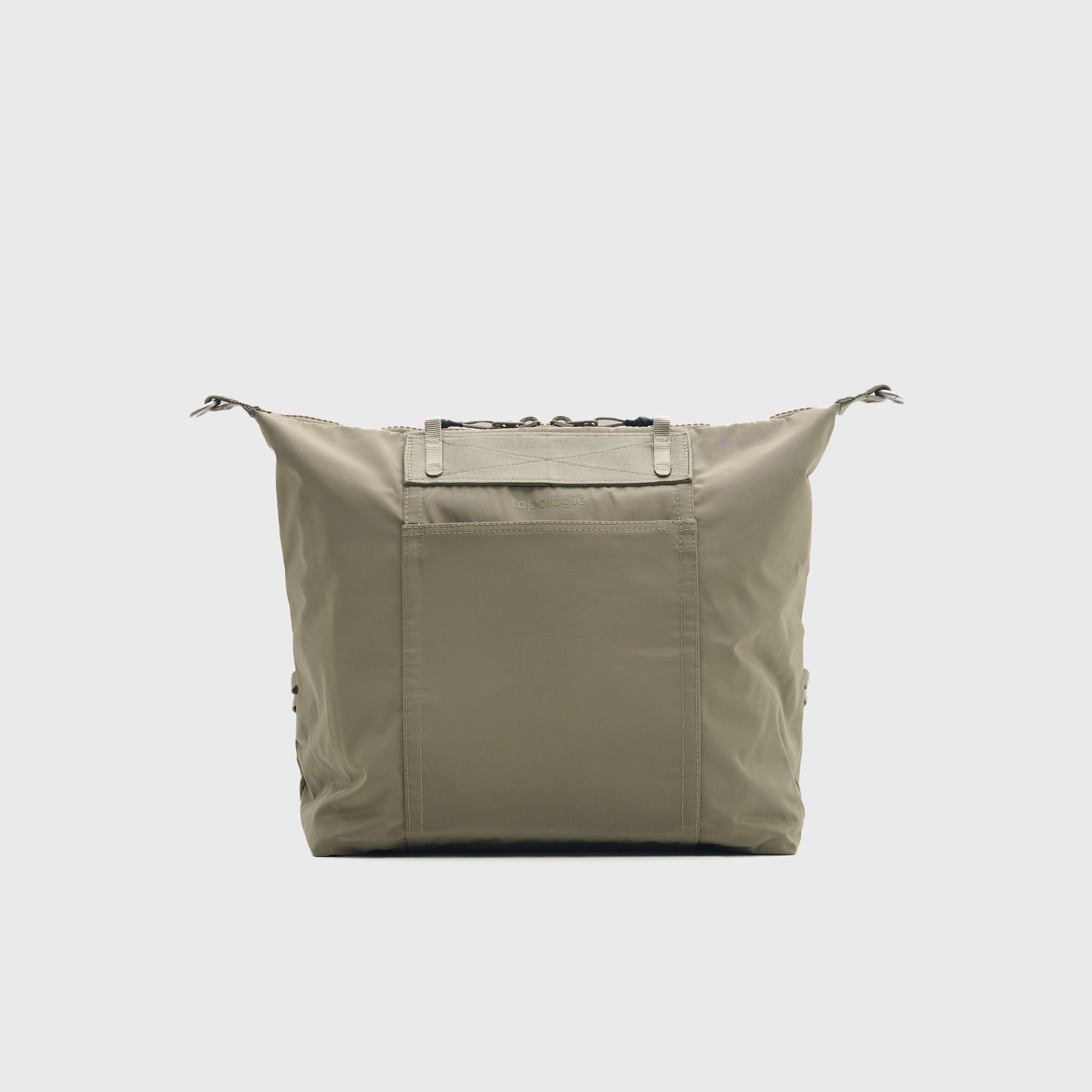 Explorer Tote Medium Moss Tech Sateen