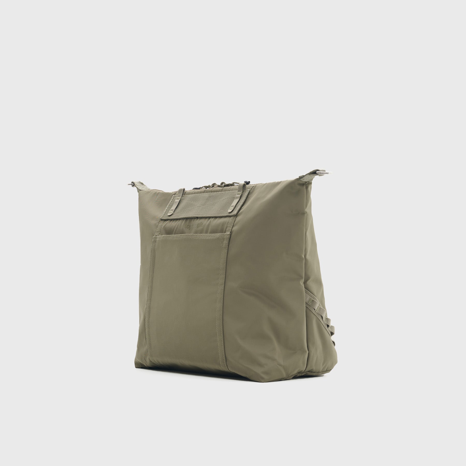 Explorer Tote Medium Moss Tech Sateen