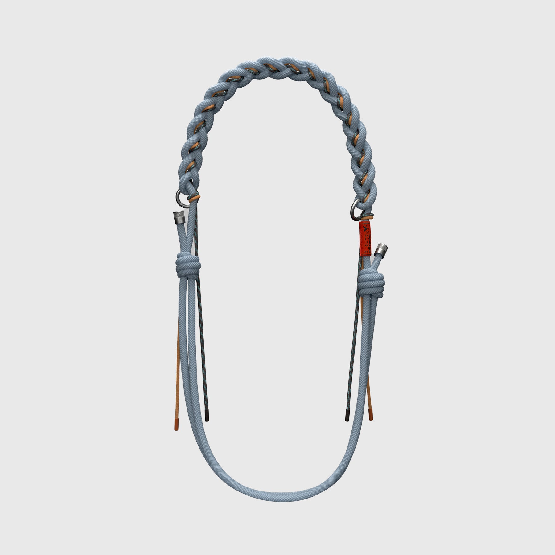 8.0mm Braided O-Rope Strap Lunar Dust