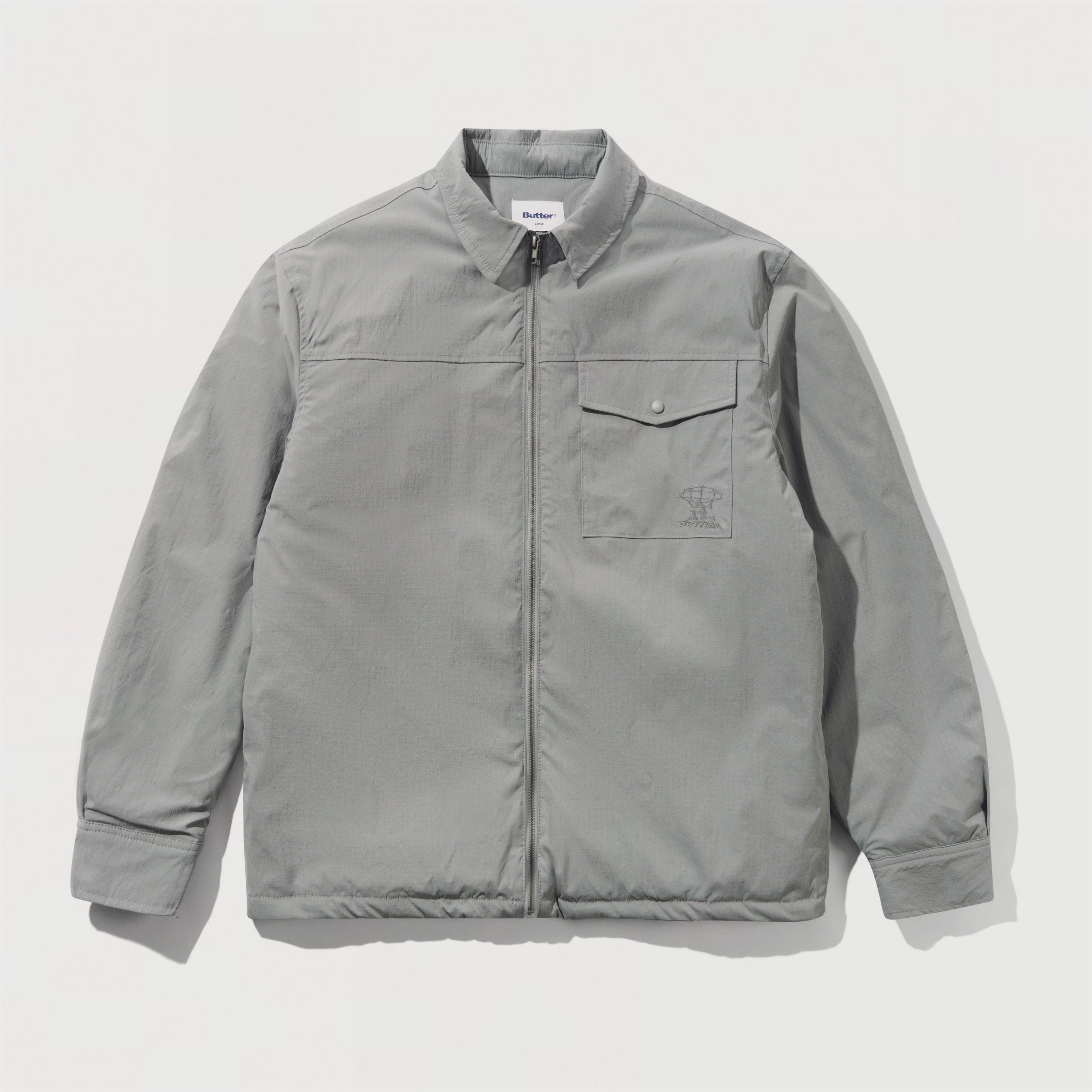 Butter Goods | Terrain Insulated Shirt Stone | Maplestore