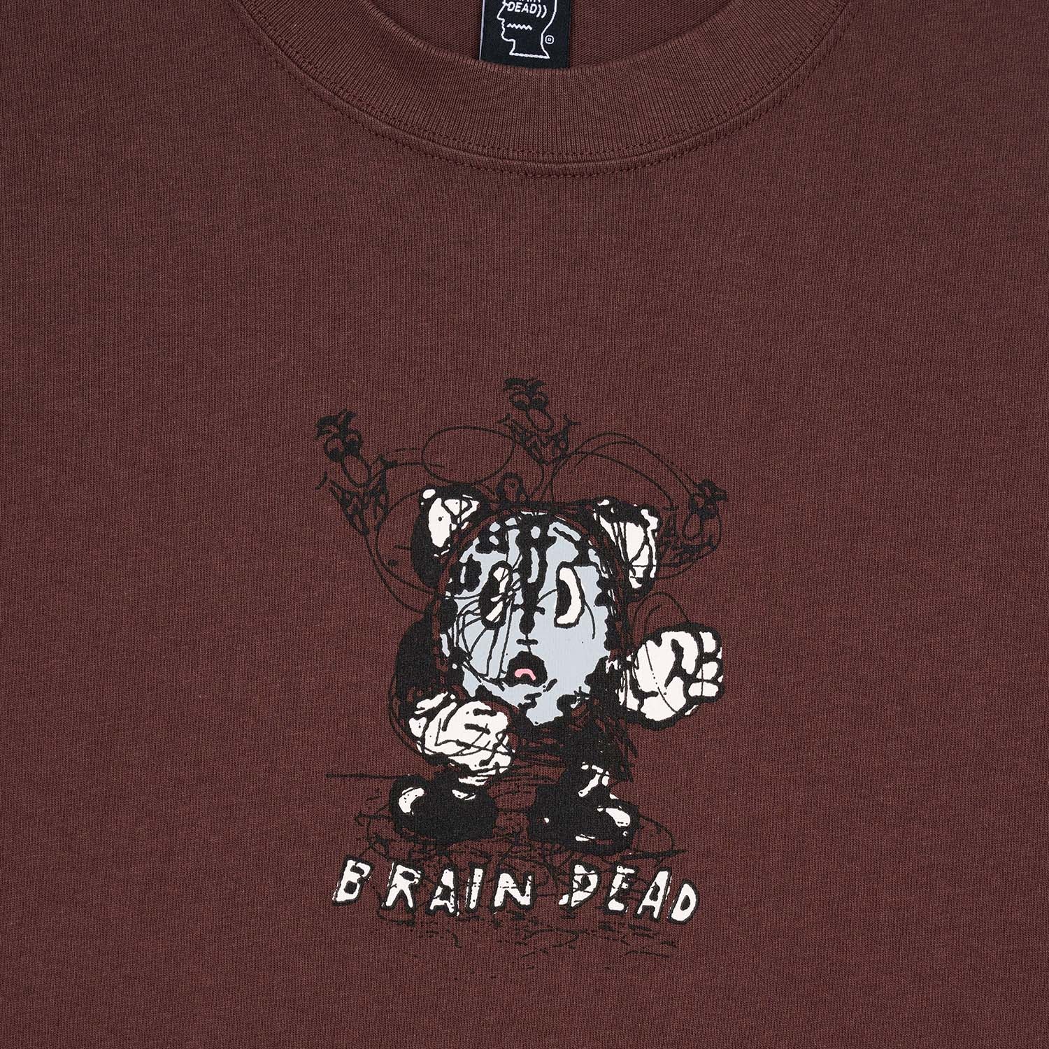 Brain Dead | Time Is Nigh T-Shirt Berry | Maplestore