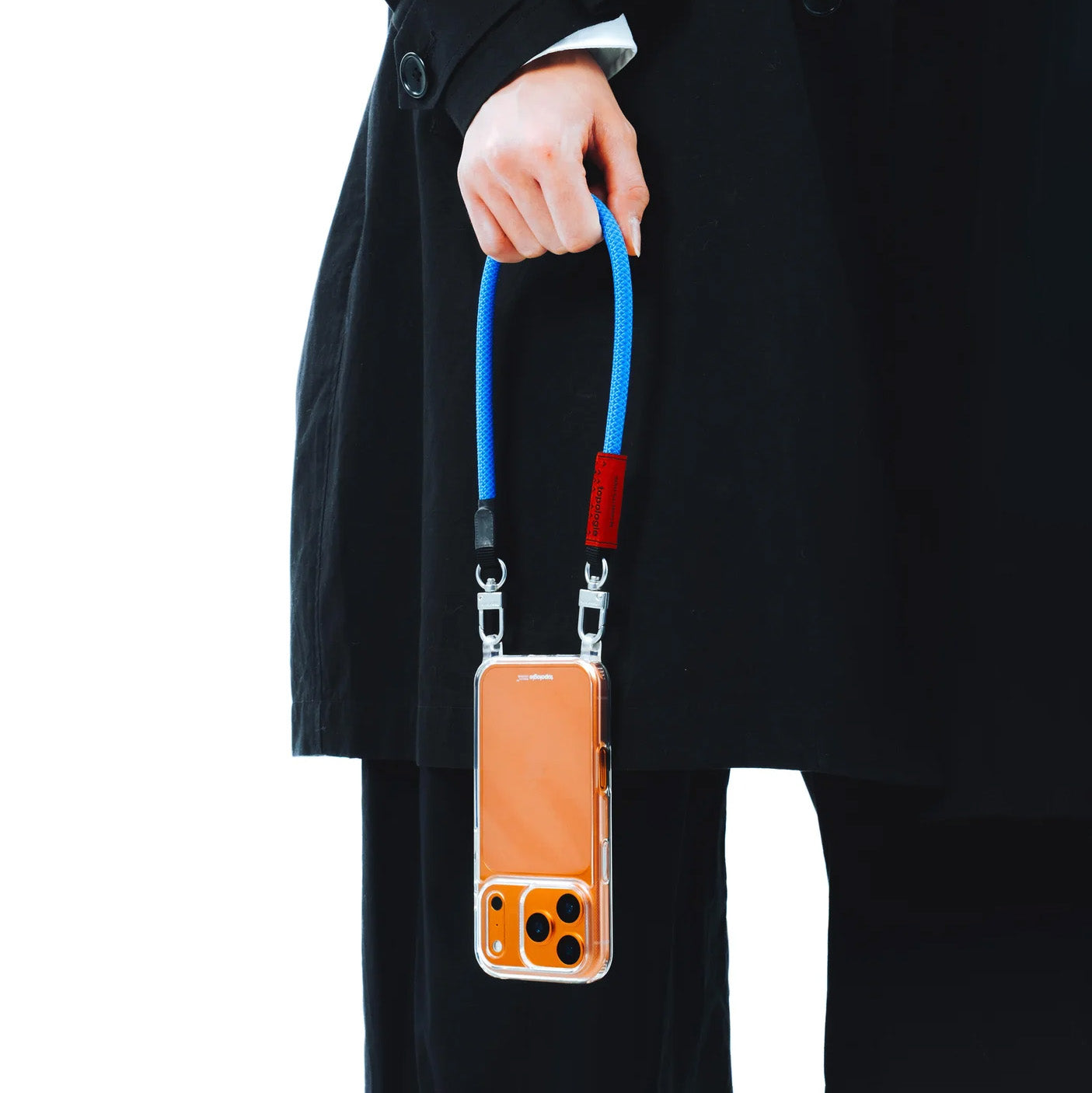 8.0mm Wrist Strap Flash Ink Blue