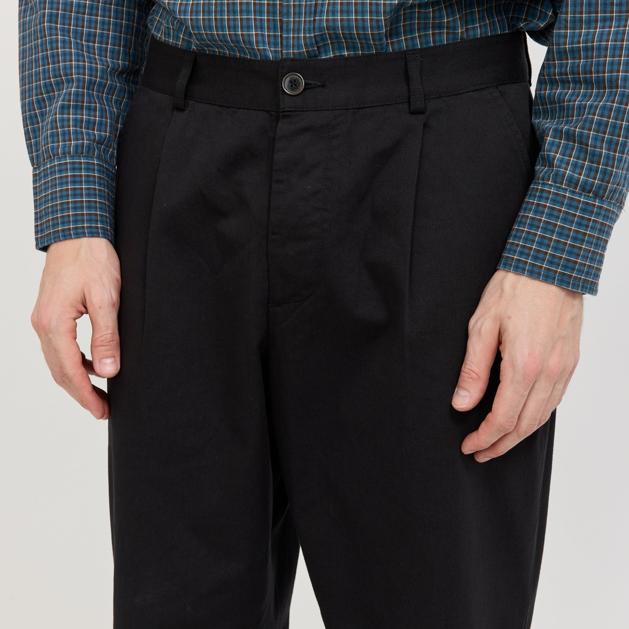 Duke Pant Twill Black