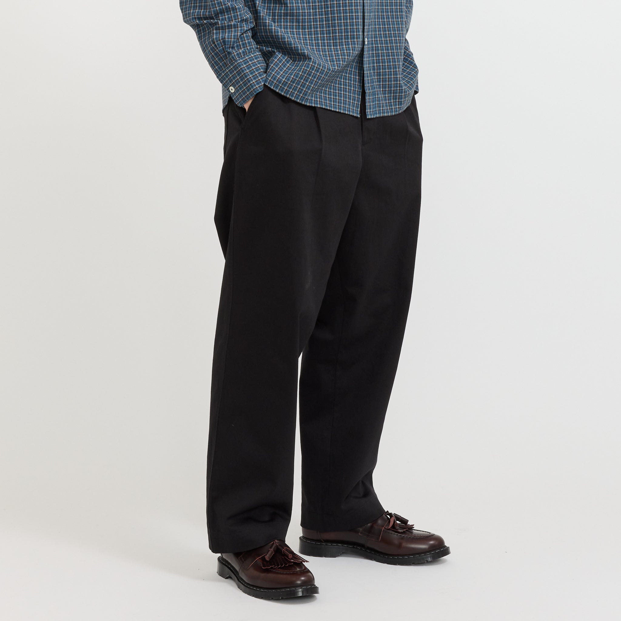 Duke Pant Twill Black