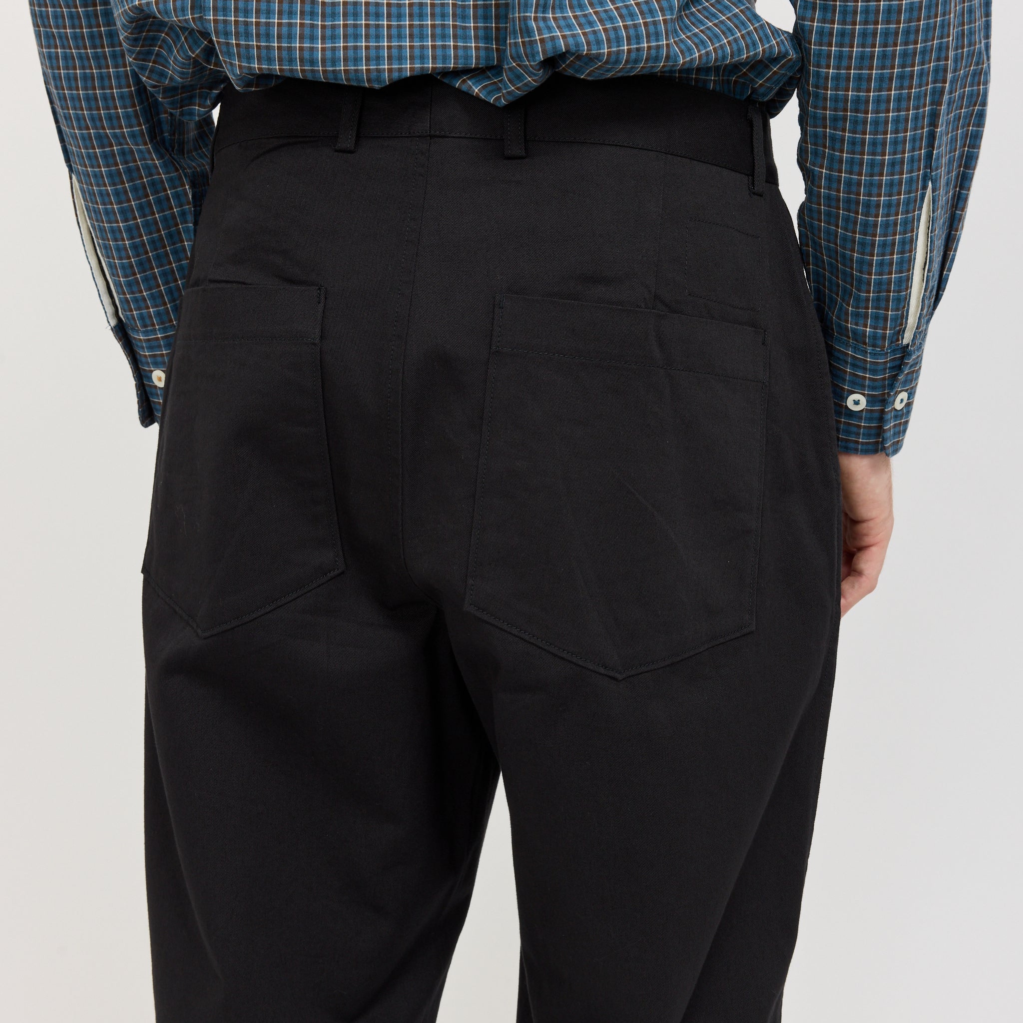 Duke Pant Twill Black