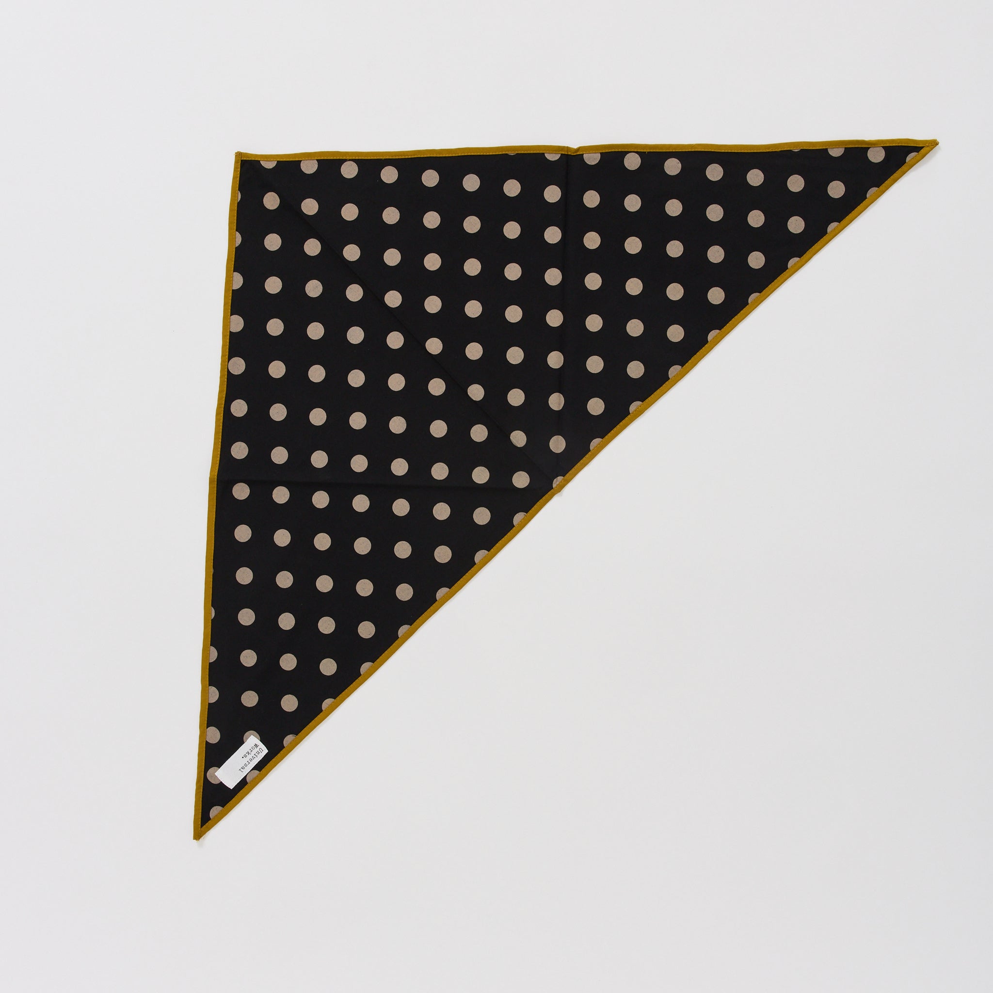 Scout Scarf Bold Dot Print Black