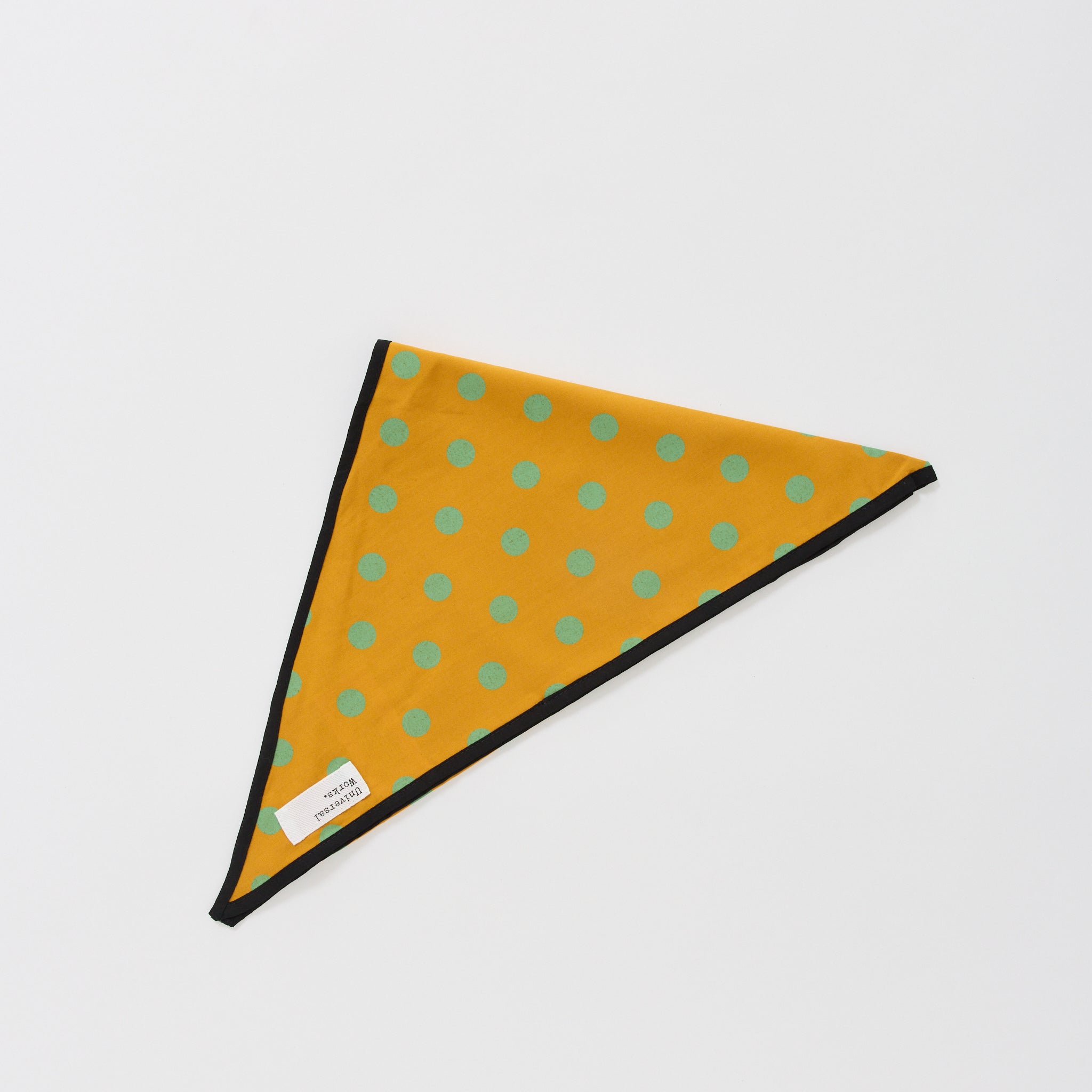 Scout Scarf Bold Dot Print Mustard