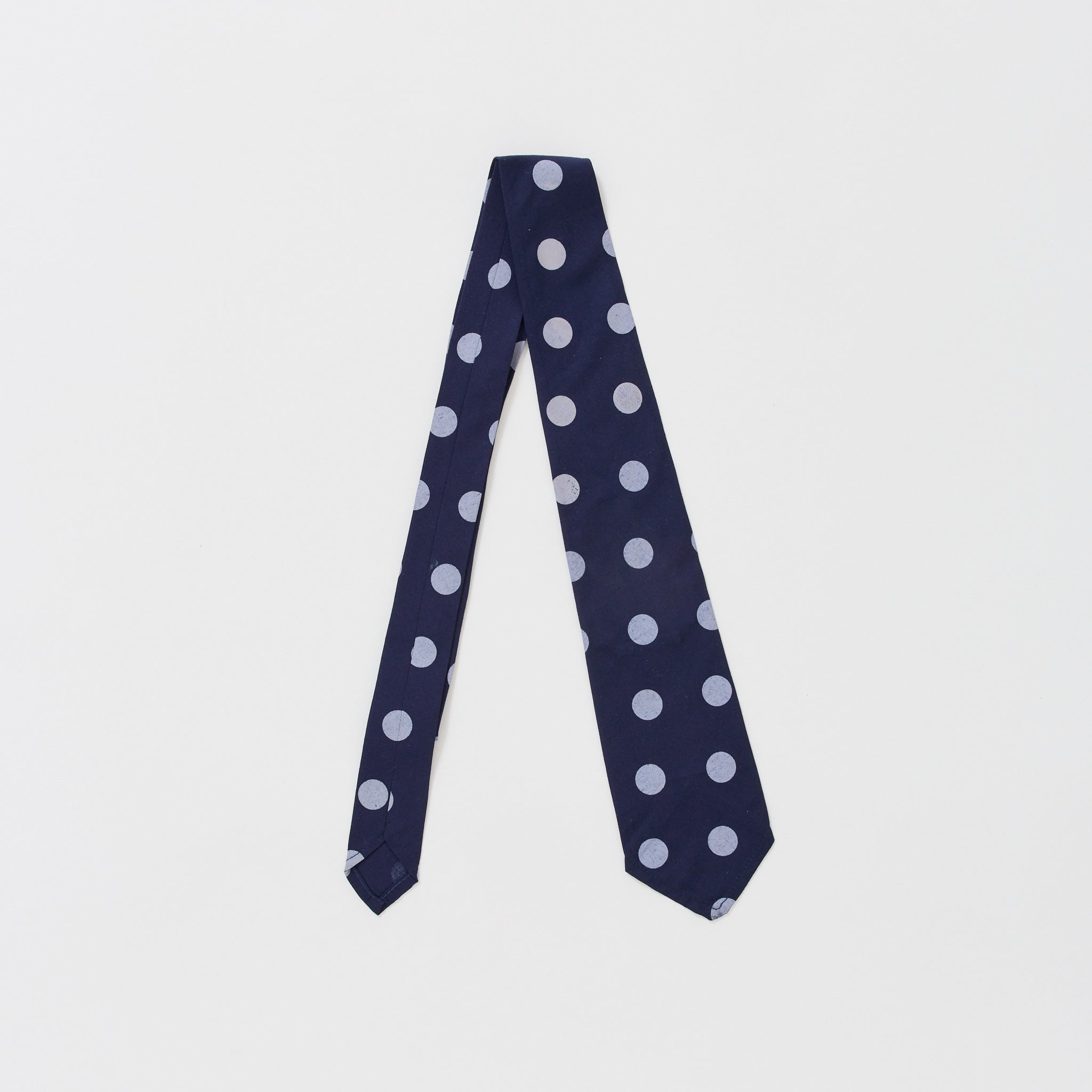 Tie Bold Dot Print Navy
