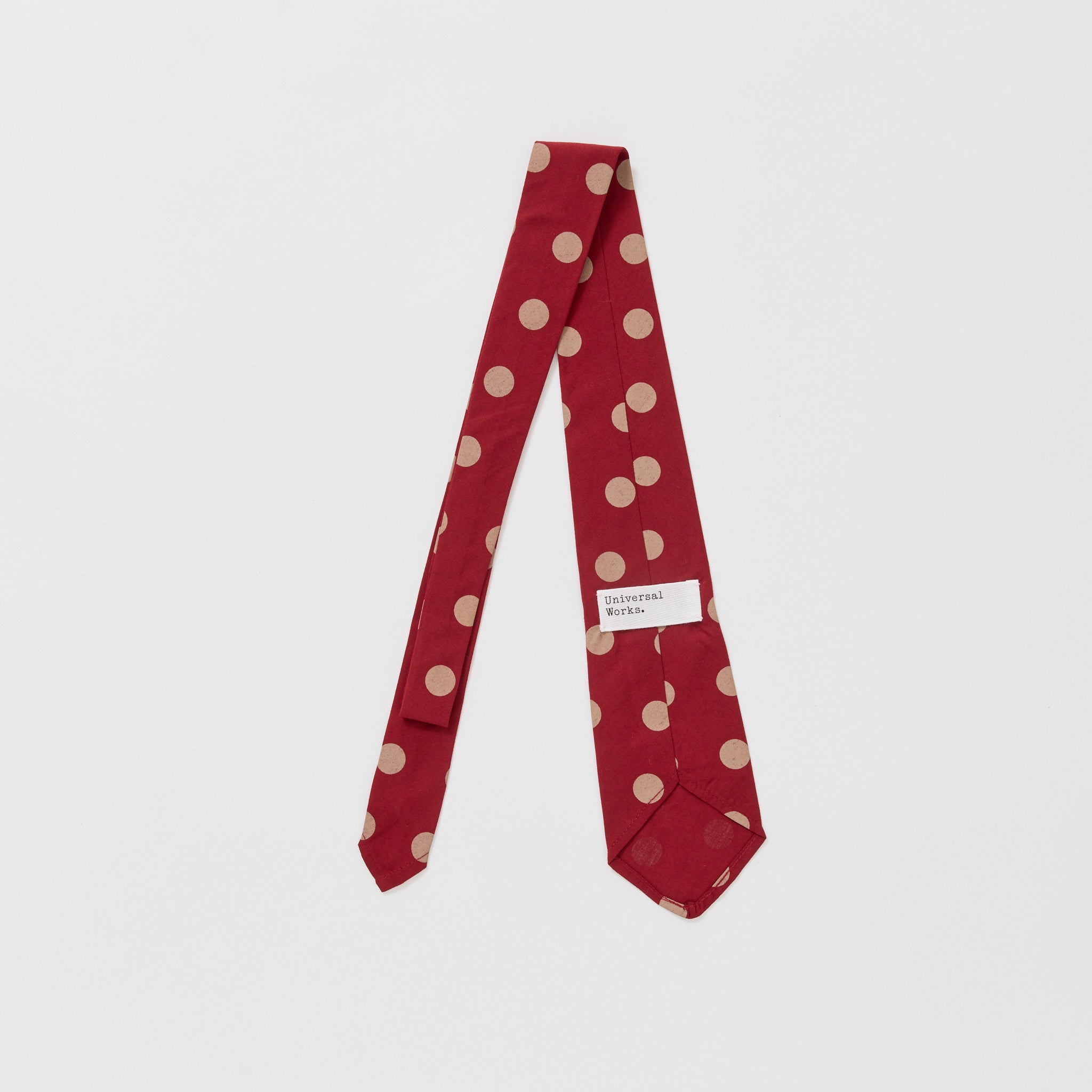 Tie Bold Dot Print Red