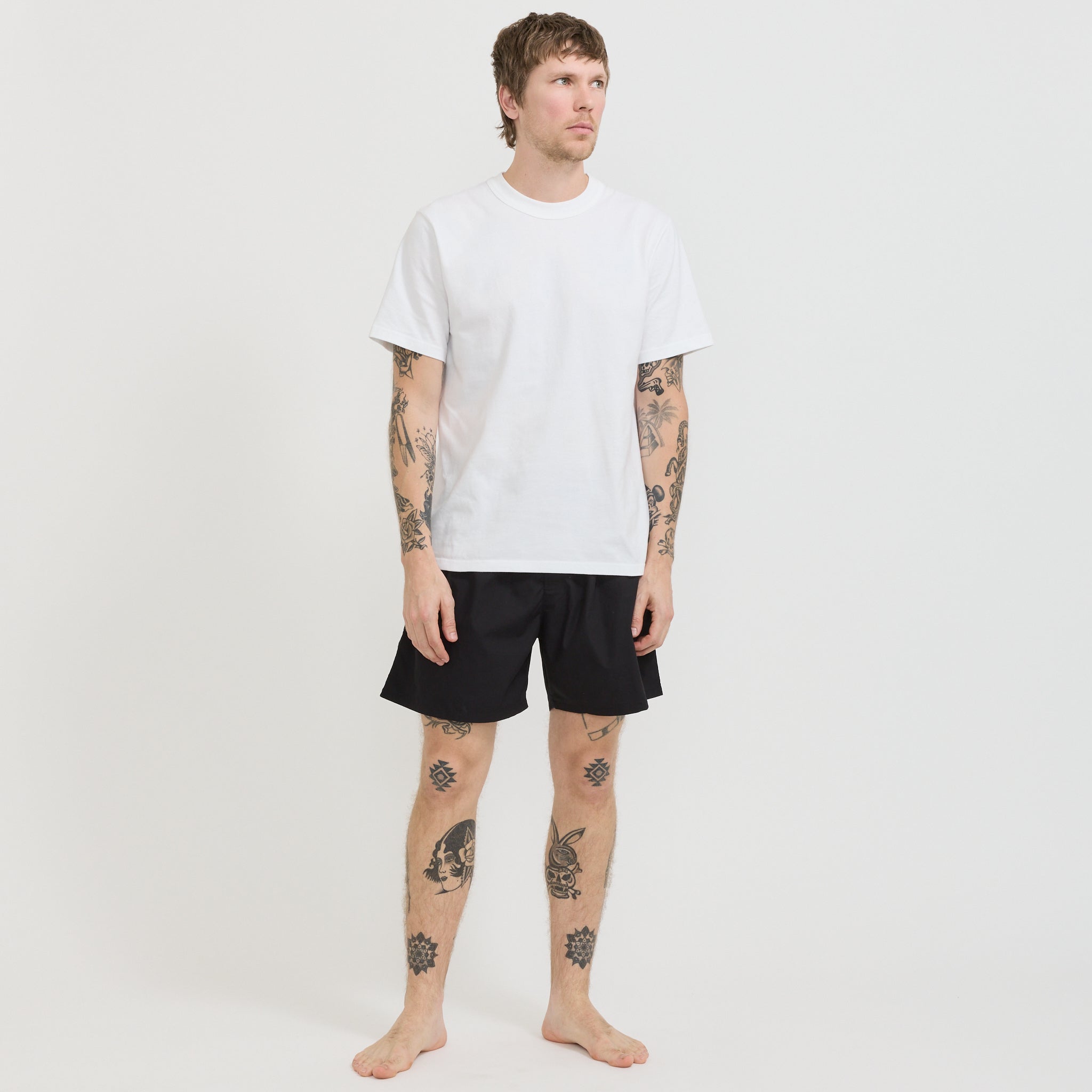 Broadcloth Boxer Shorts Black