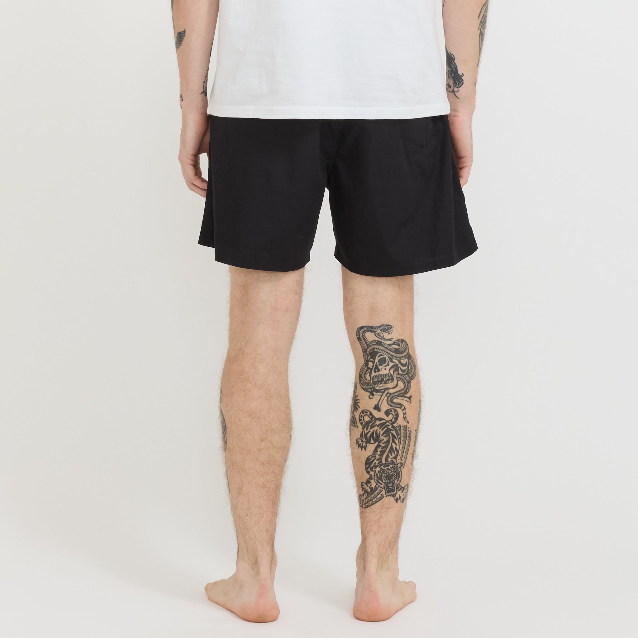 Broadcloth Boxer Shorts Black