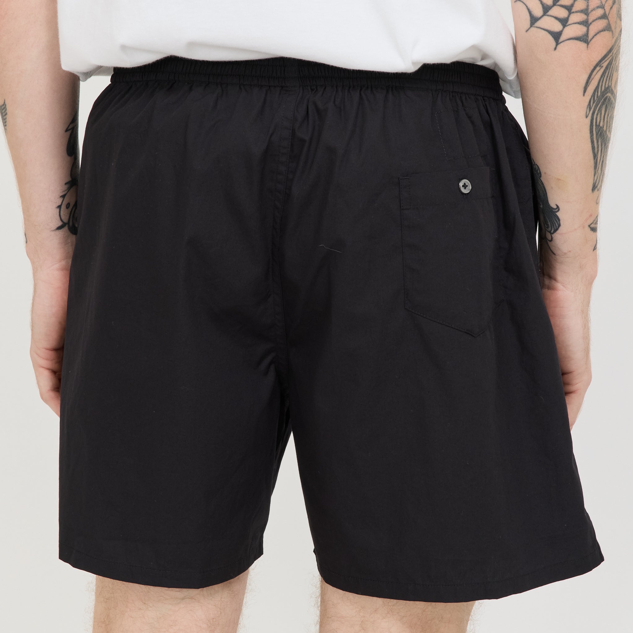 Broadcloth Boxer Shorts Black