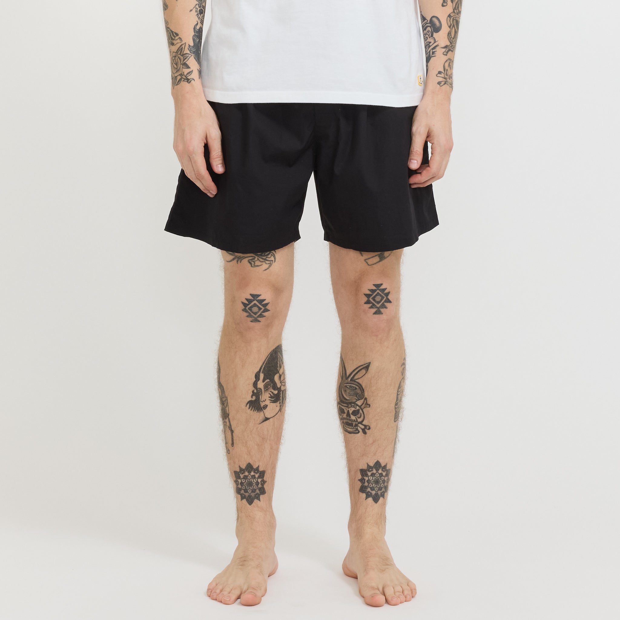 Broadcloth Boxer Shorts Black