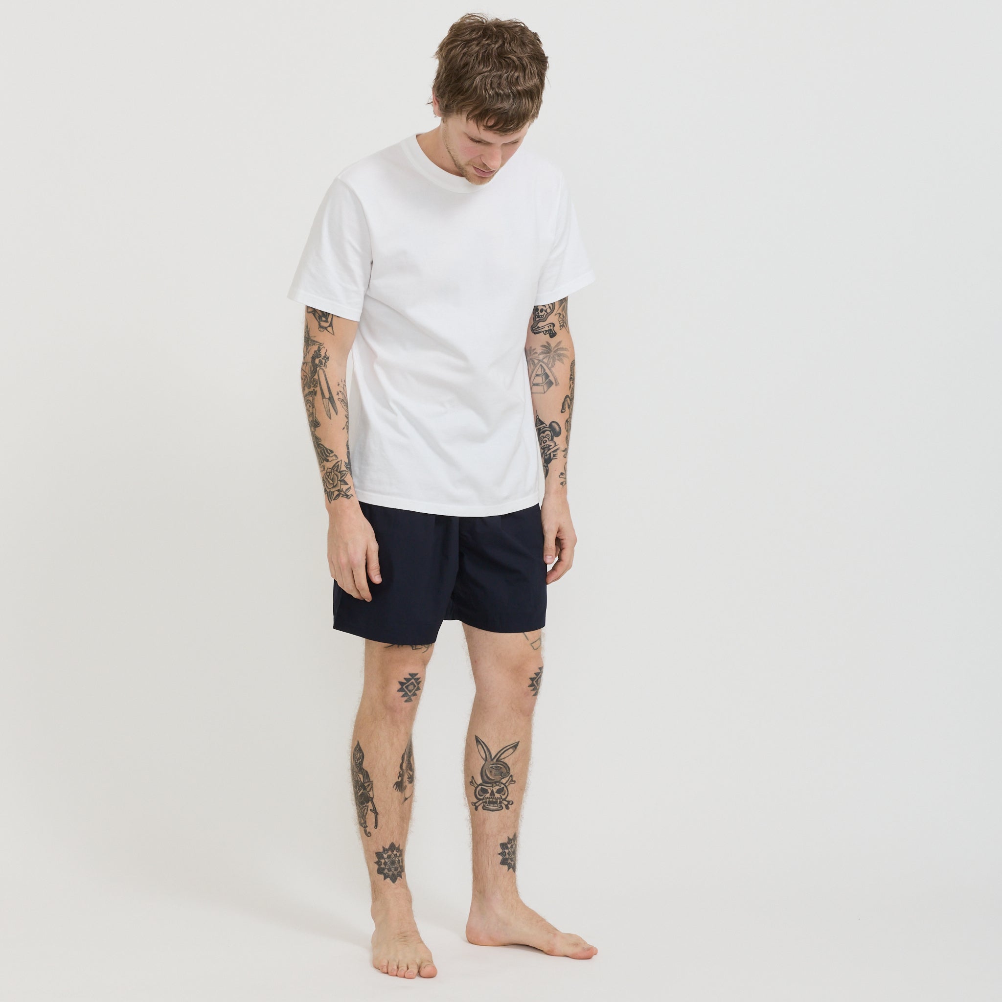 Broadcloth Boxer Shorts Navy