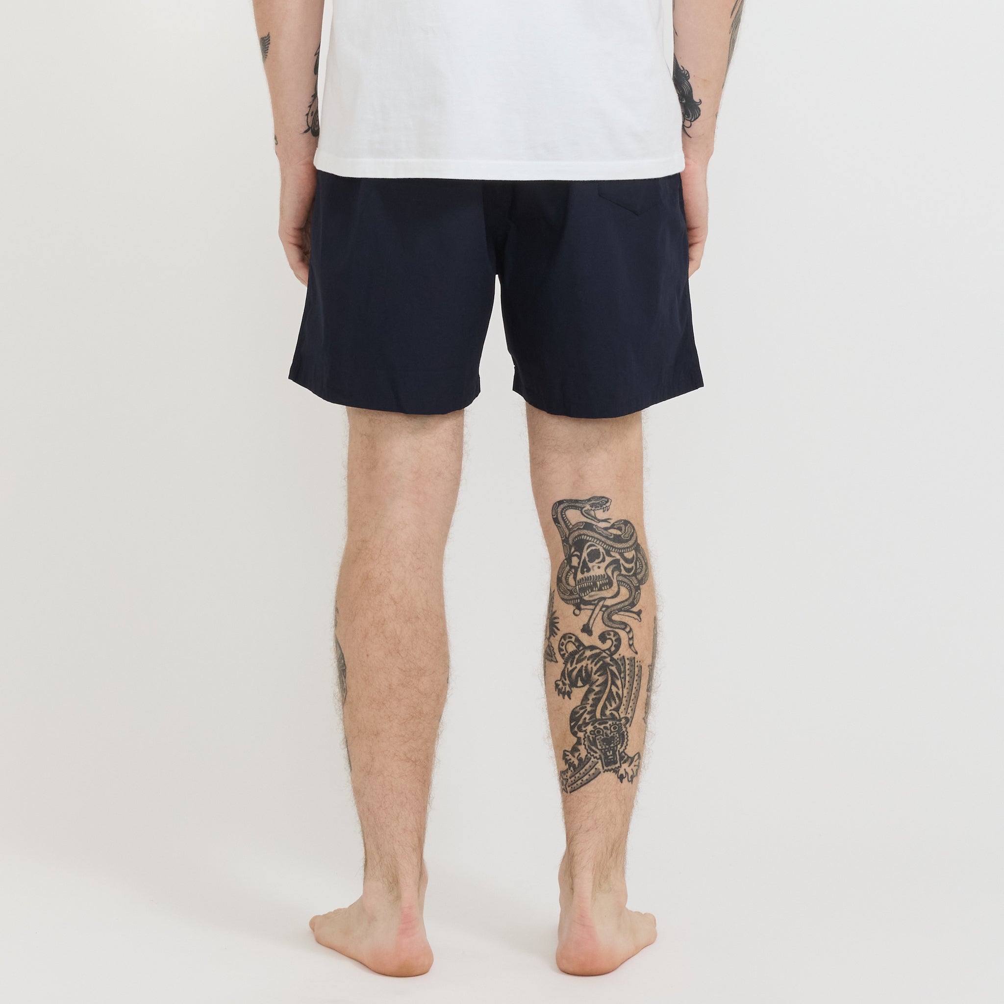 Broadcloth Boxer Shorts Navy