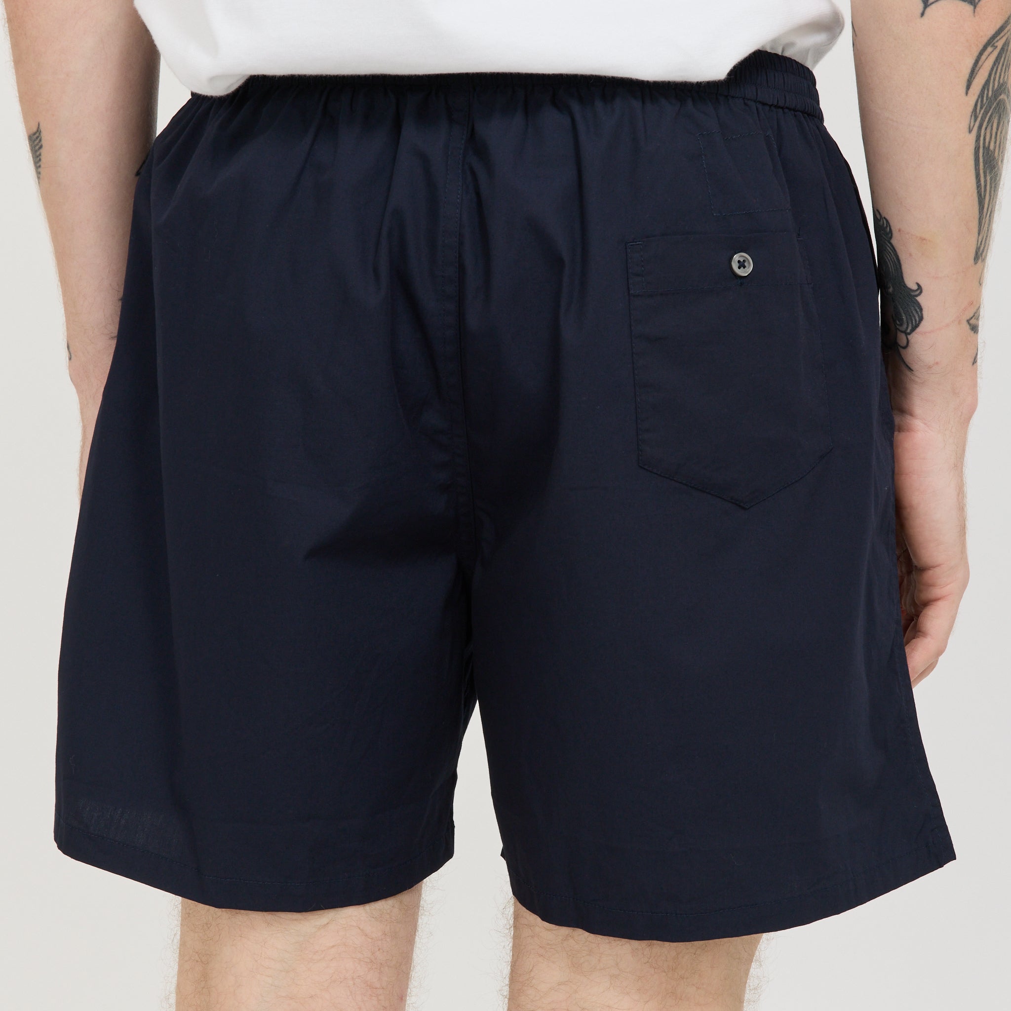 Broadcloth Boxer Shorts Navy