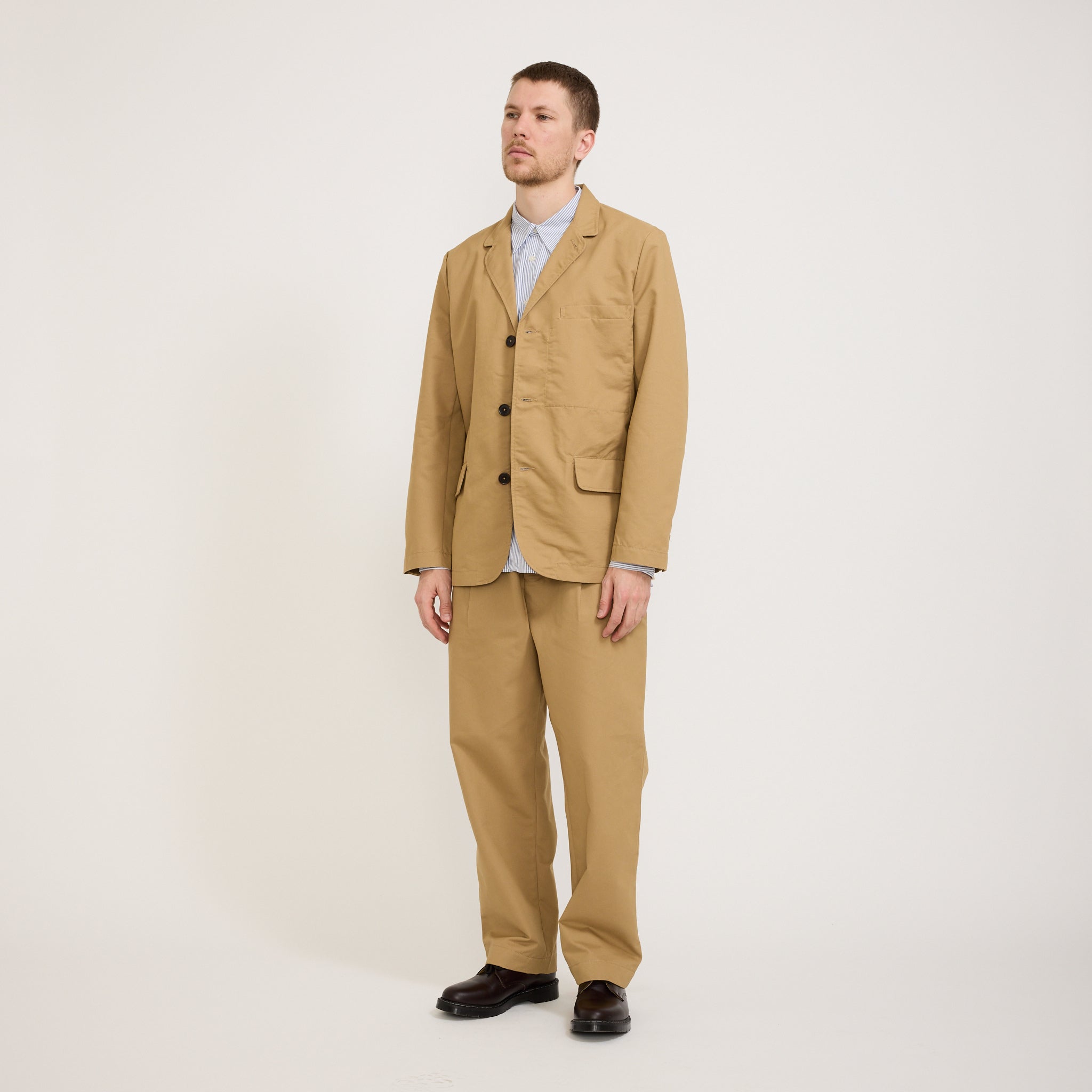 Universal Works | Capitol Jacket Brushed Polytech Sand | Maplestore