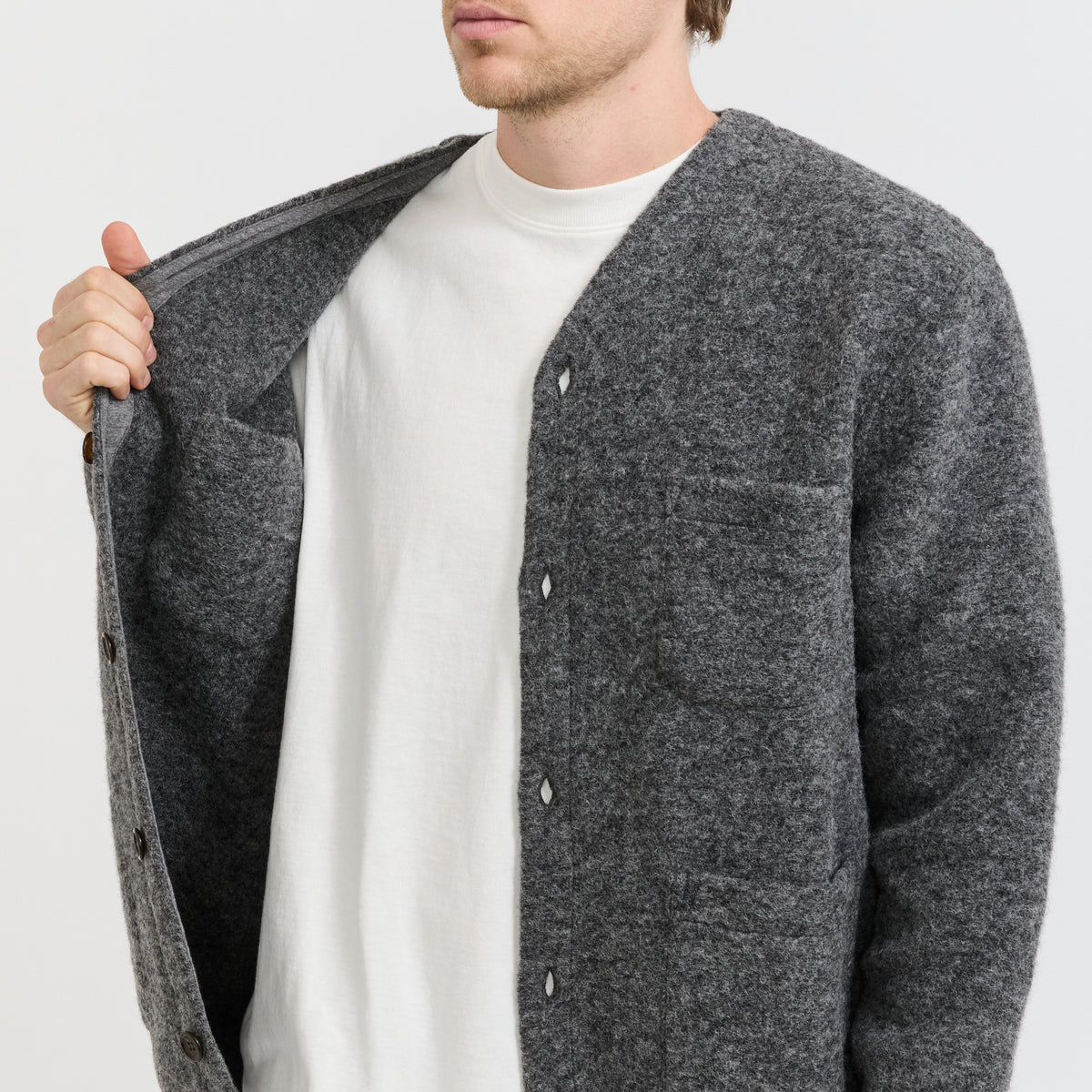 Cardigan Grey Marle