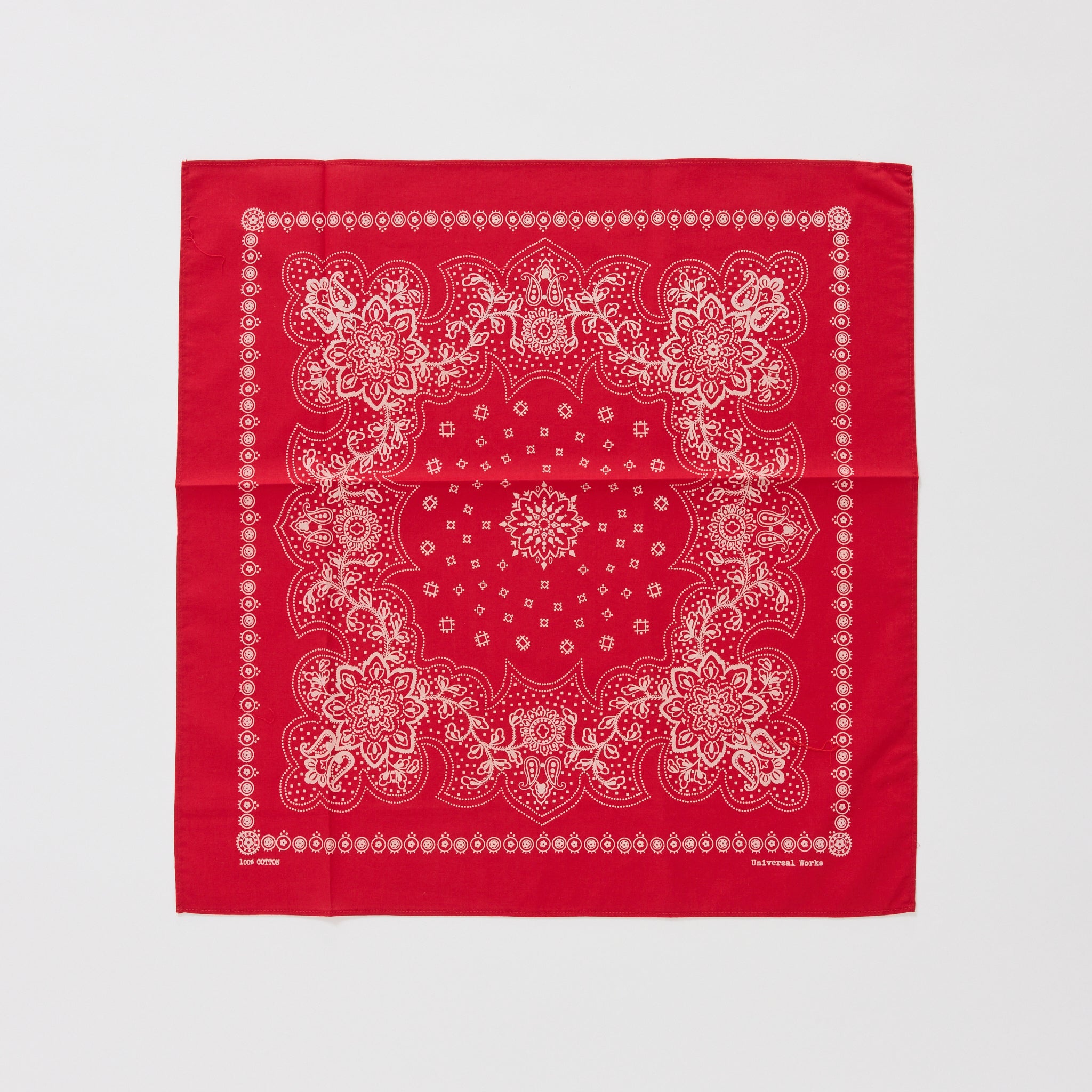 Classic Bandana Neckerchief Red