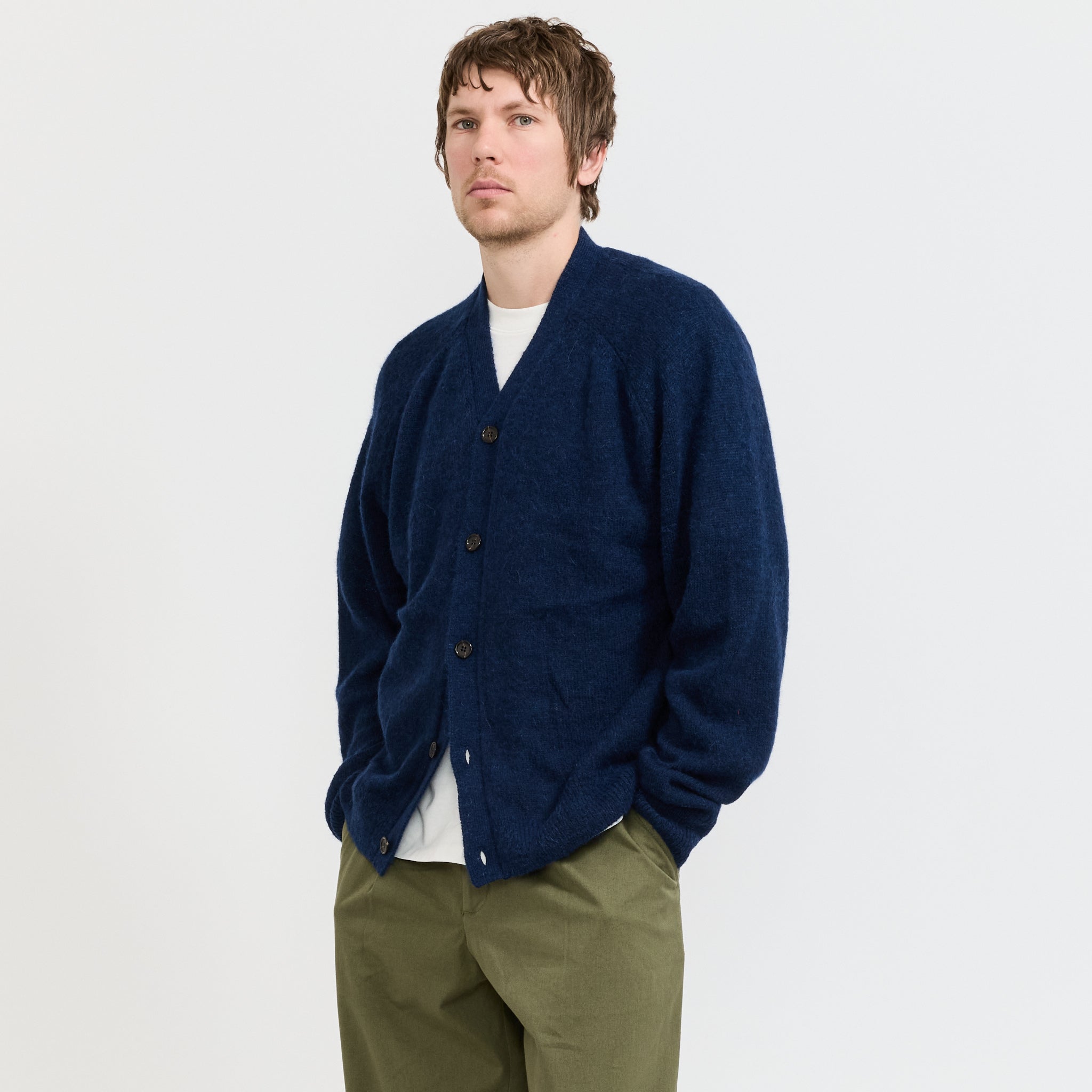 David Cardigan Navy
