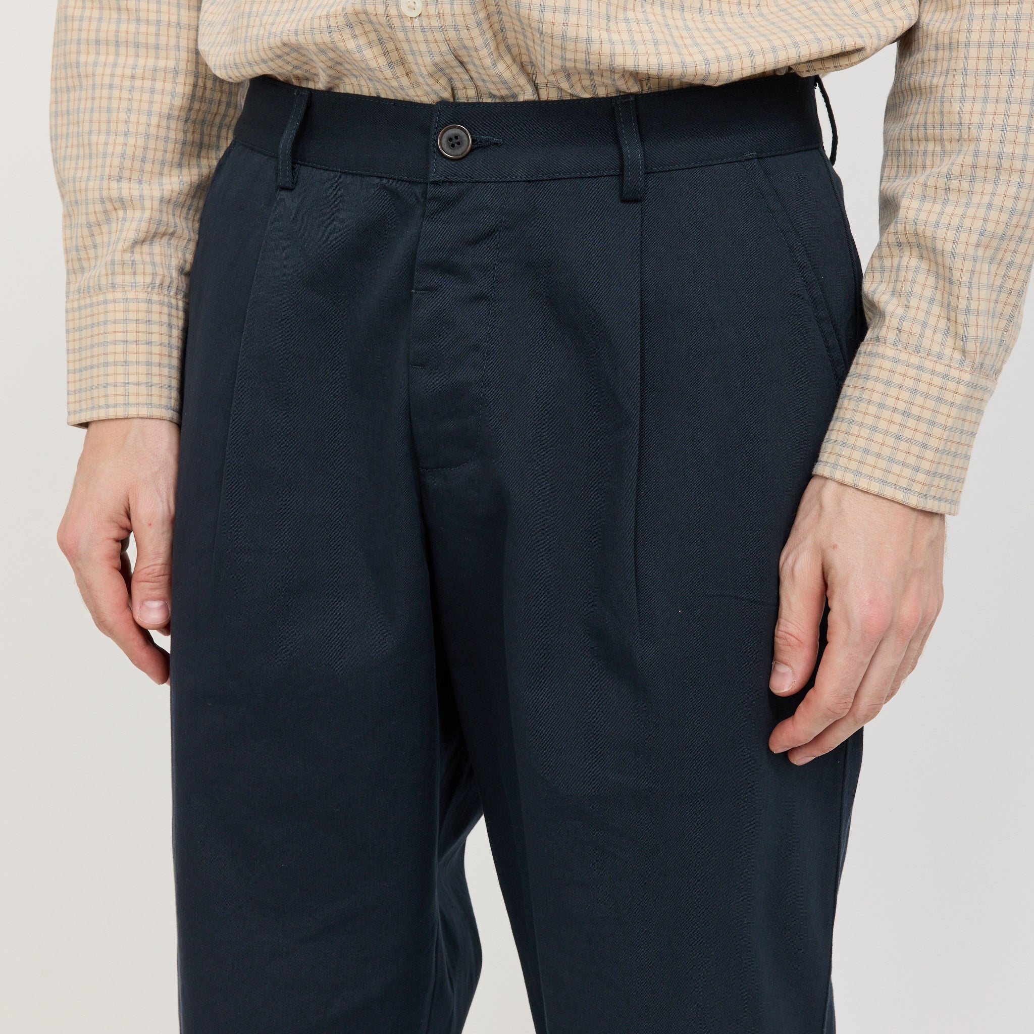 Universal Works | Duke Pant Twill Navy | Maplestore