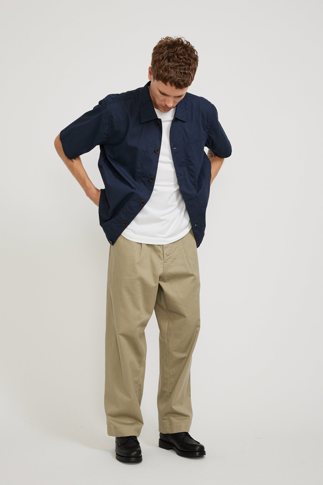 Universal Works | Duke Pant Stone Twill | Maplestore