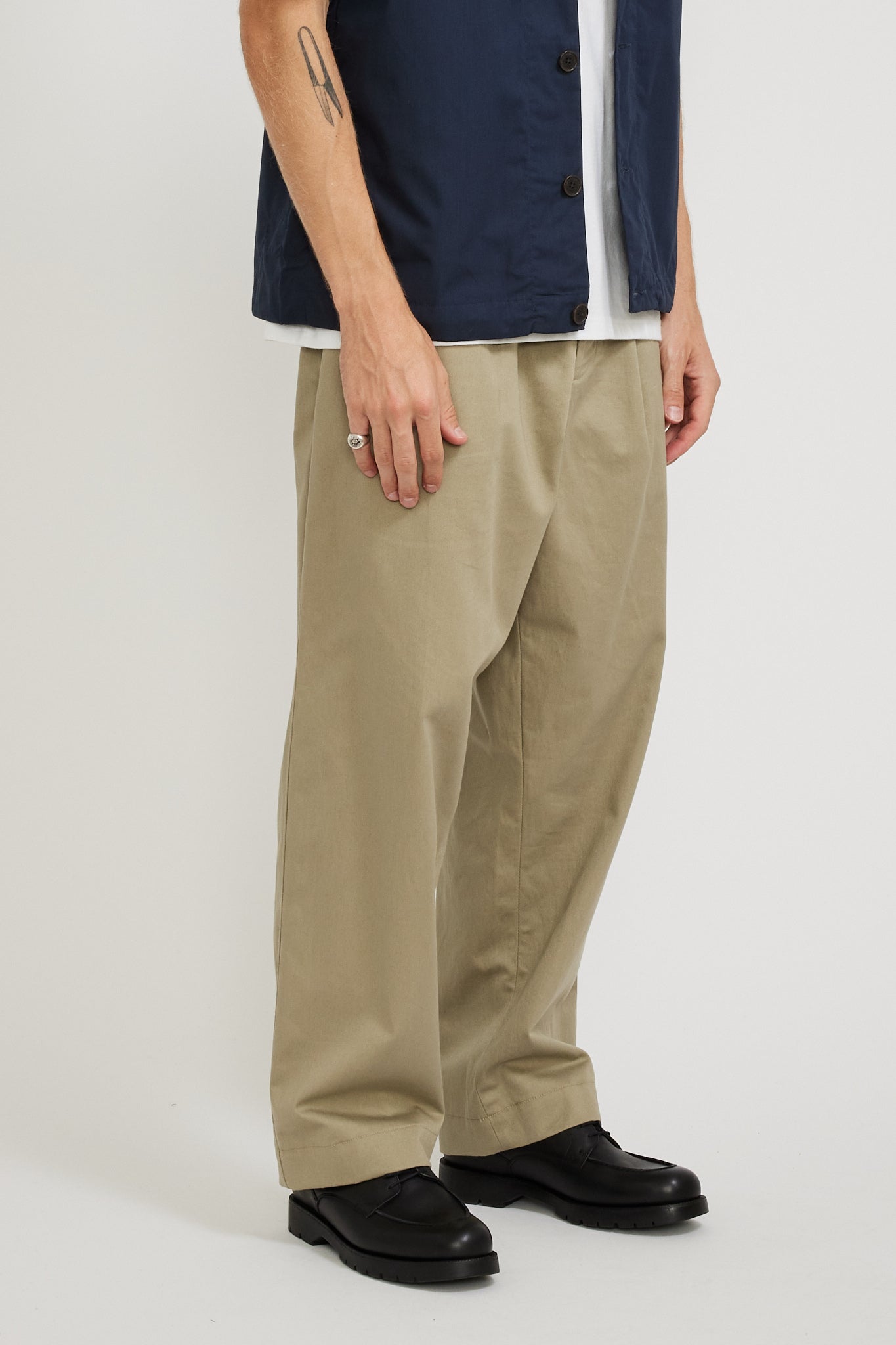 Universal Works | Duke Pant Stone Twill | Maplestore