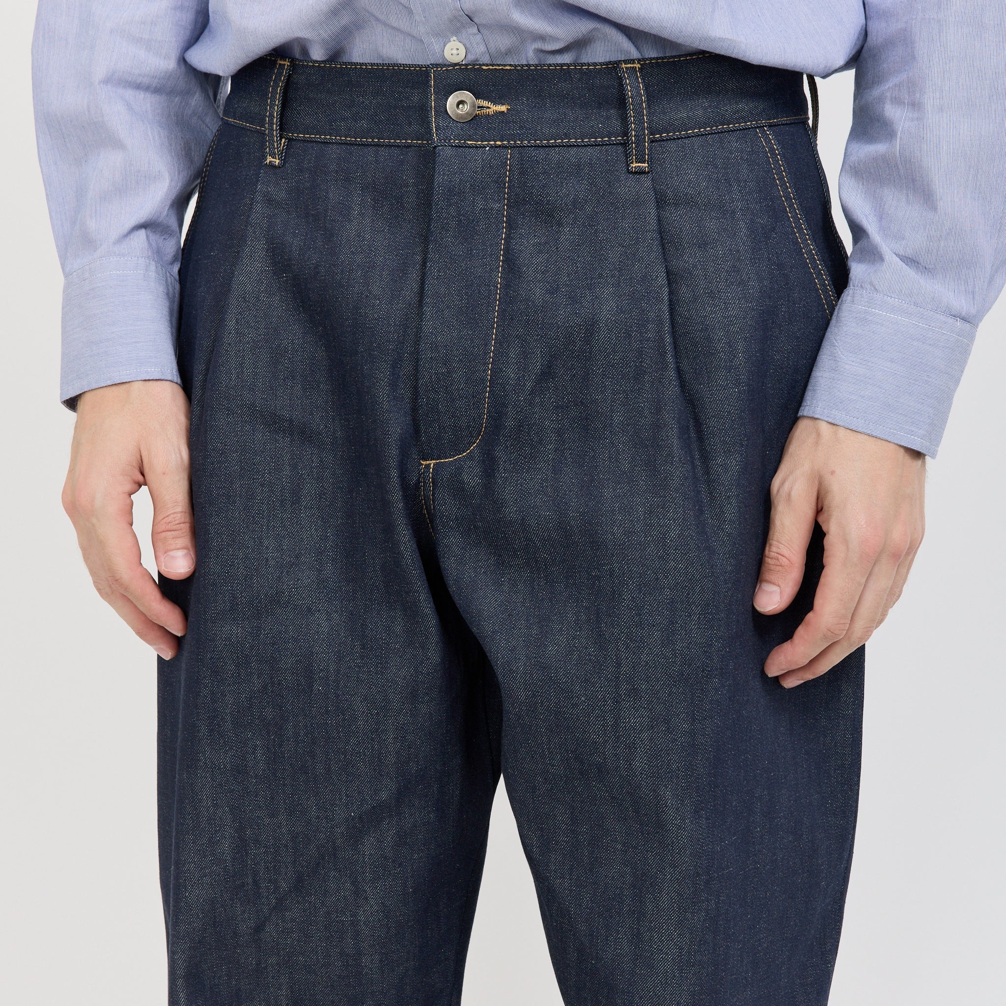 Universal Works Duke Pant Indigo 13oz Selvedge Denim | Maplestore
