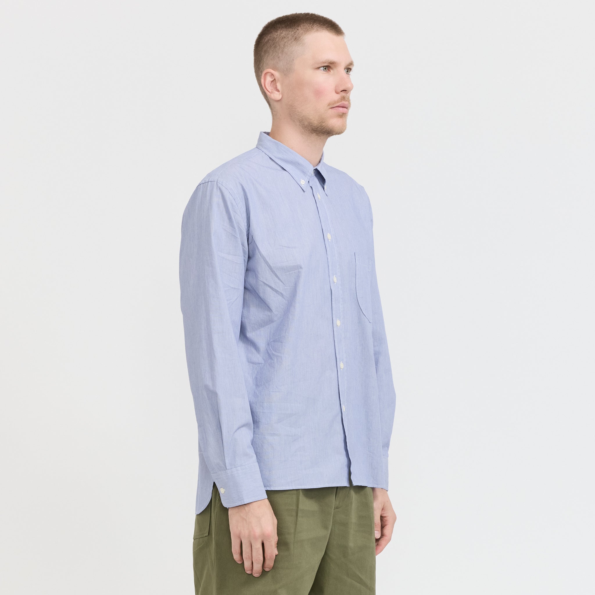 Lazy Day Shirt Classic Stripe Blue