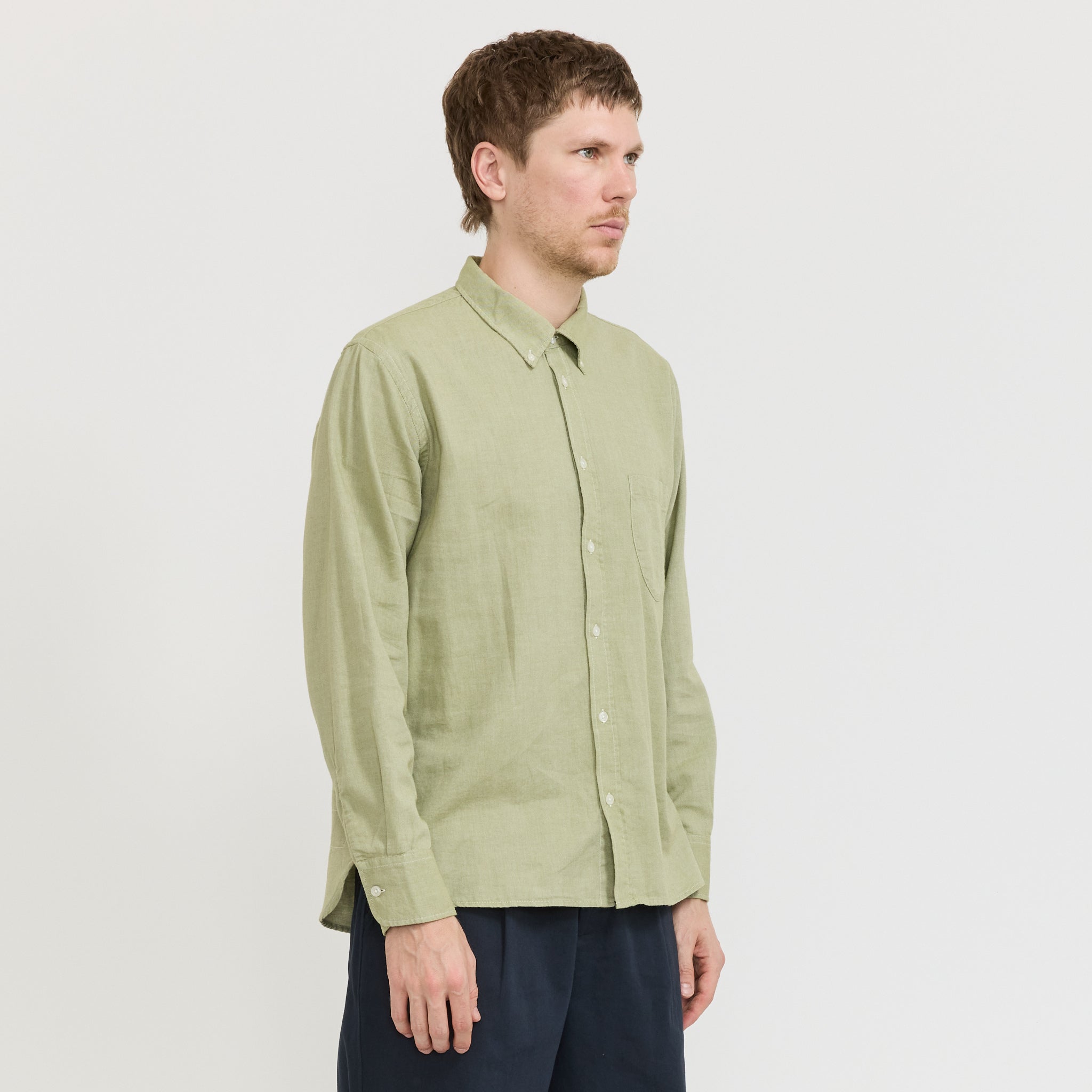 Lazy Day Shirt Neptune Cotton Green
