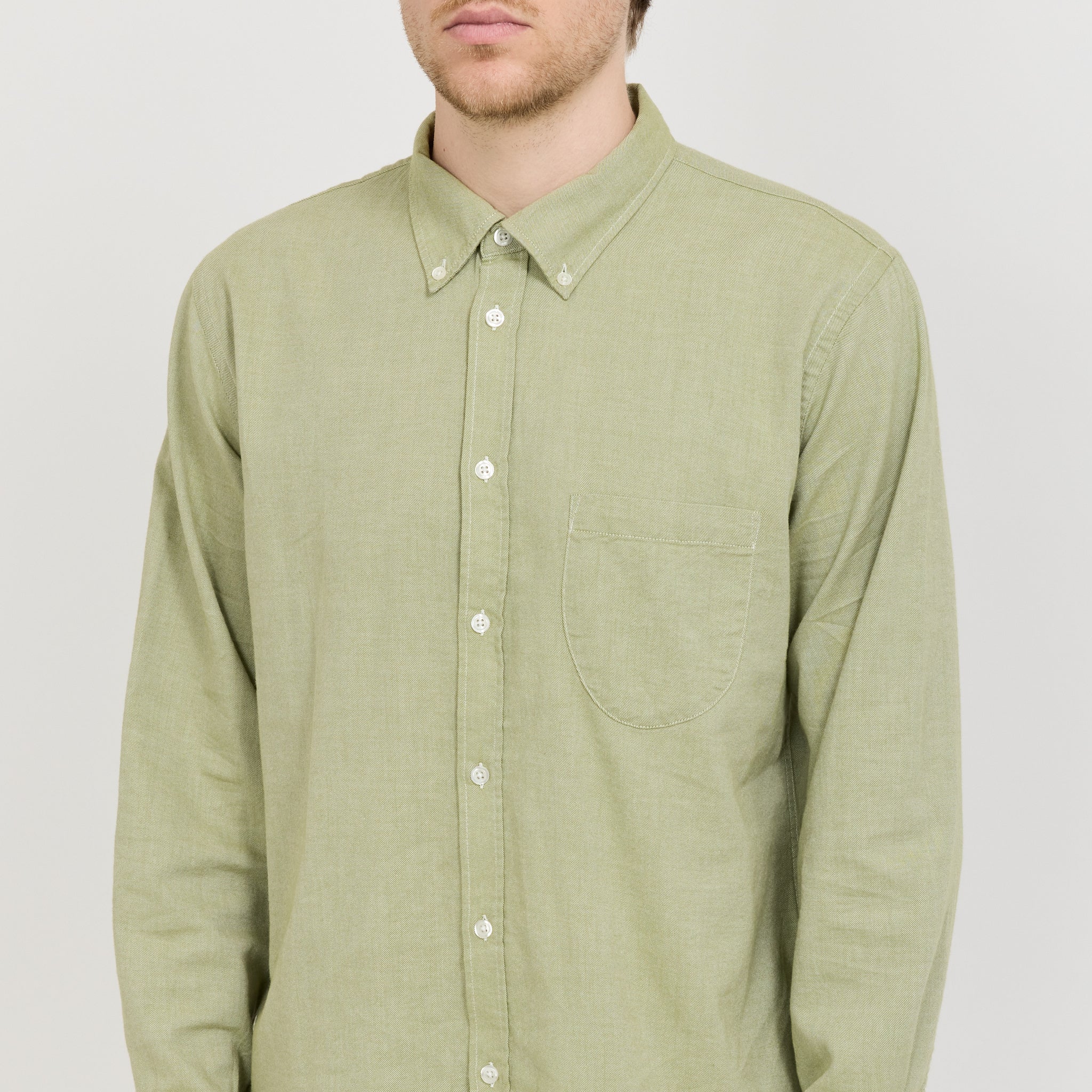 Lazy Day Shirt Neptune Cotton Green