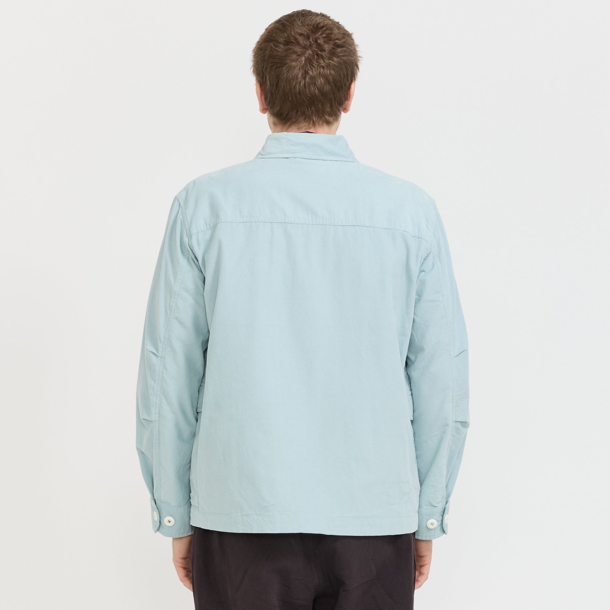 Universal Works | Duty Jacket Aqua Fine Cord | Maplestore