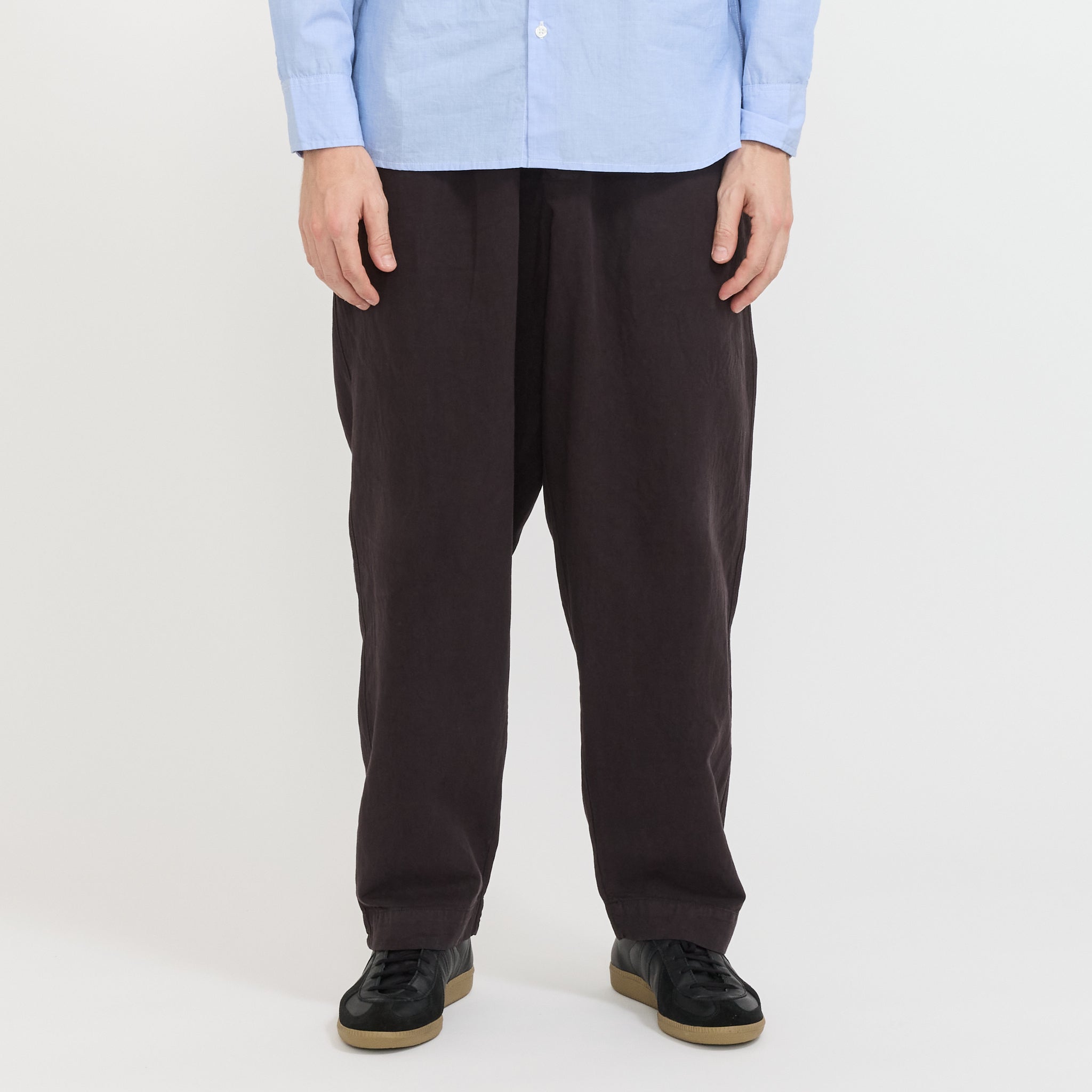 Oxford Pant Licorice | Men's Loose-Fit Pant from Universal Works