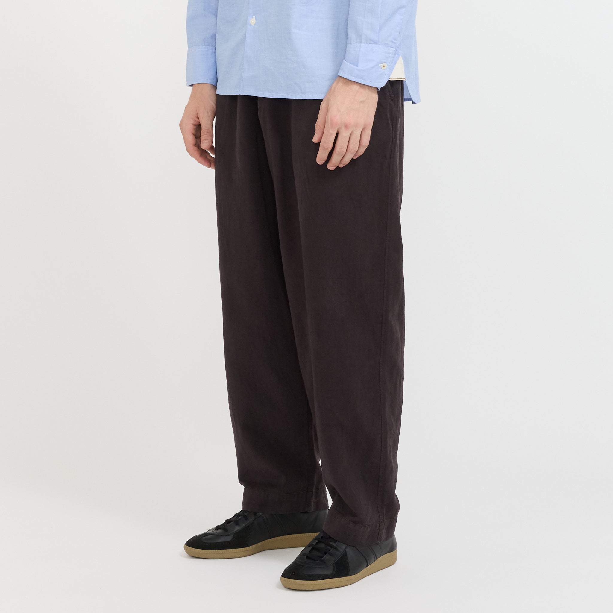 Oxford Pant Licorice | Men's Loose-Fit Pant from Universal Works