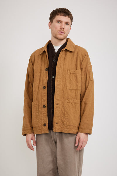 Universal Works | Coverall Jacket Quilt Cotton Cumin | Maplestore