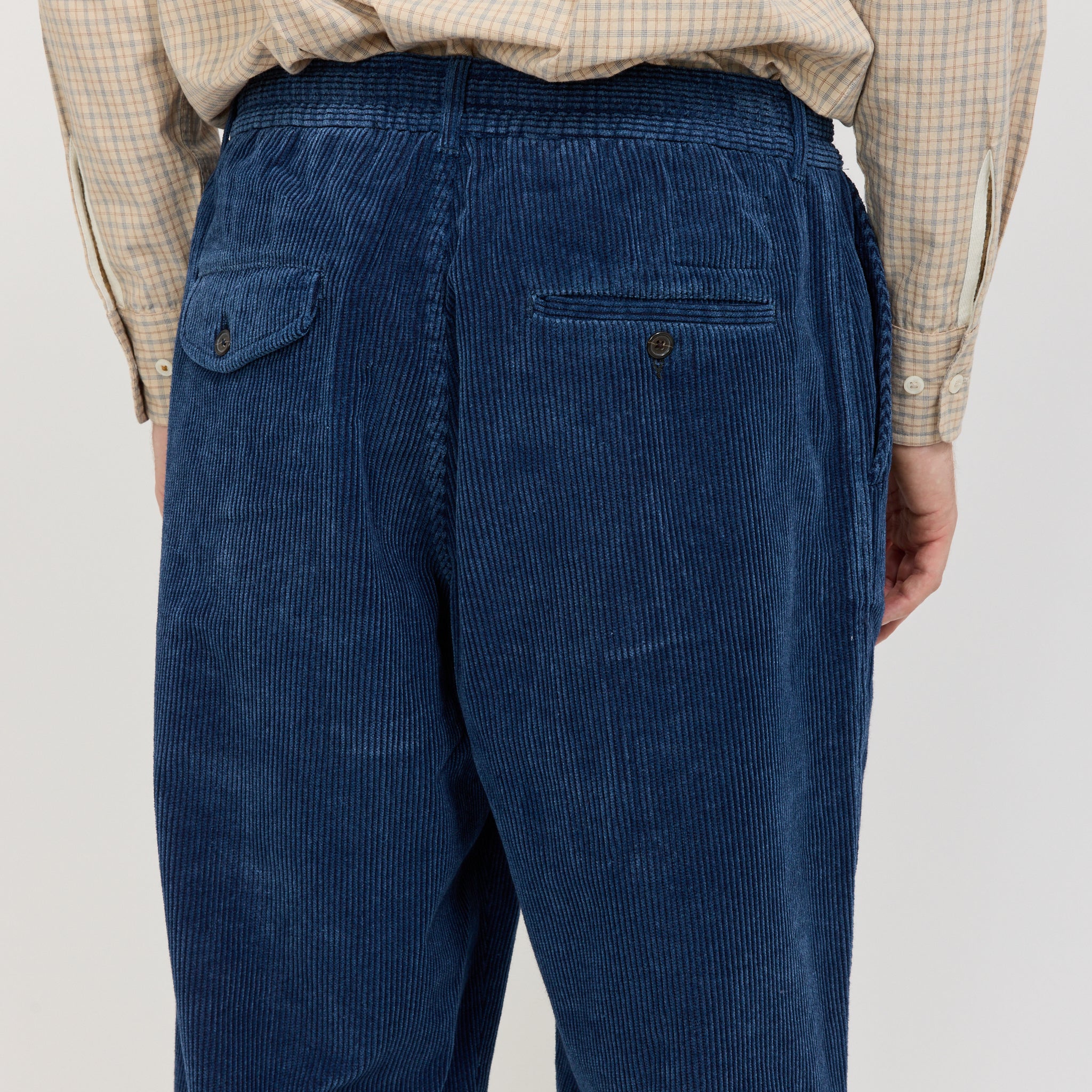 Oxford Pant Recycled Indigo Cord