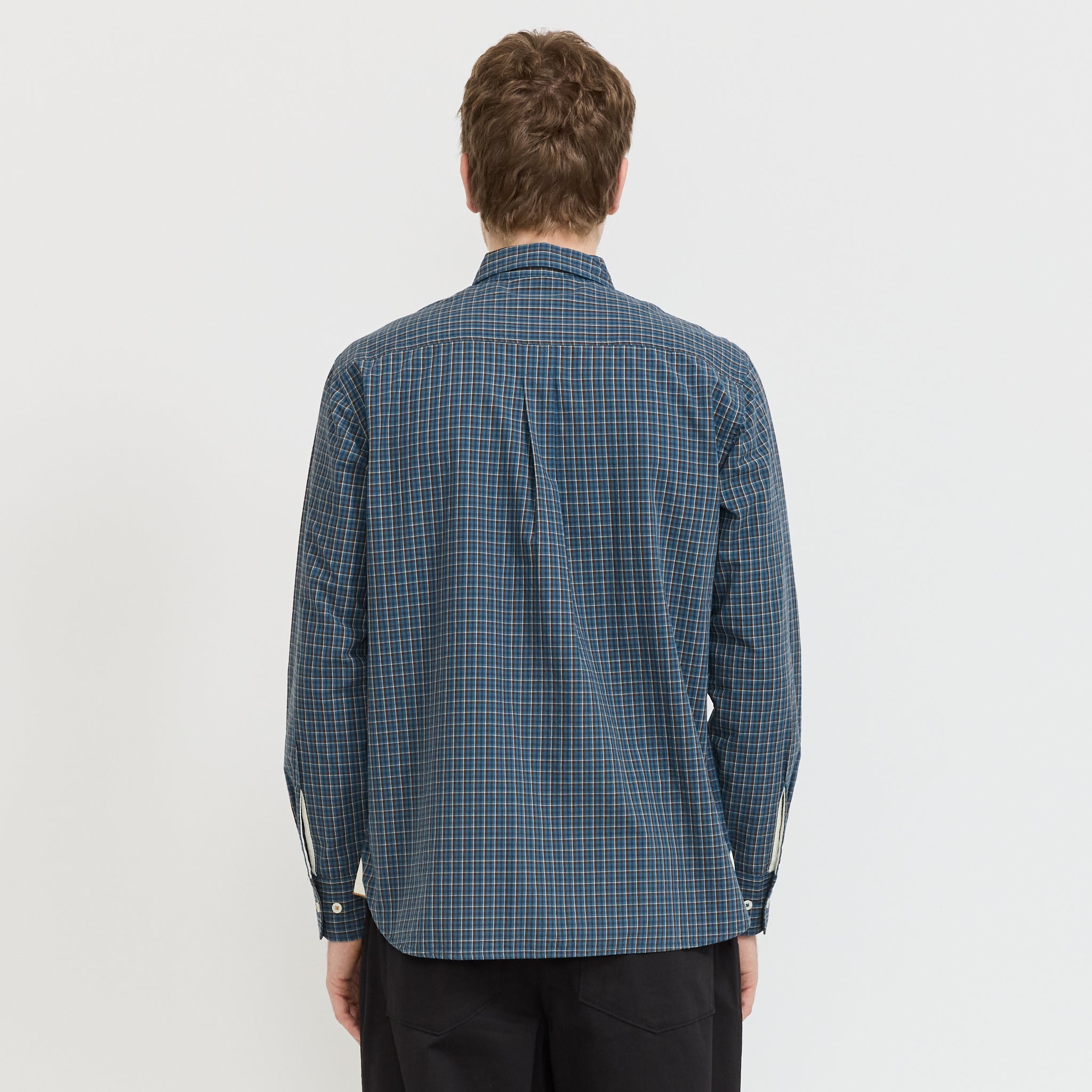 Lazy Day Shirt Shiro Check Blue