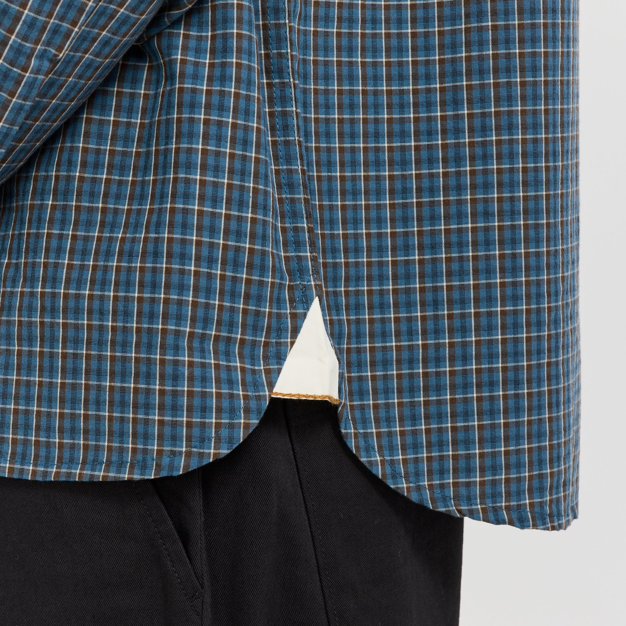 Lazy Day Shirt Shiro Check Blue