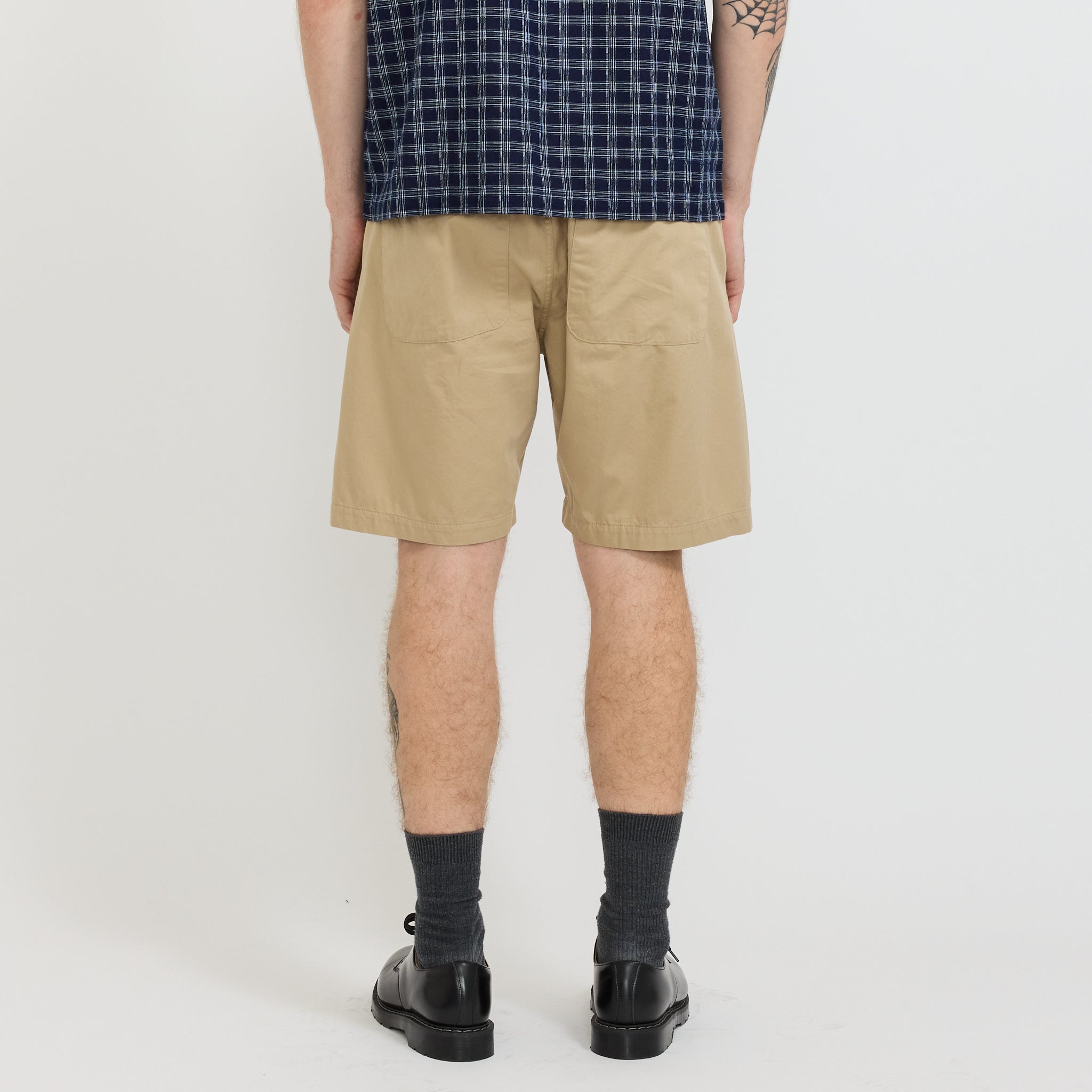 Universal Works | Simple Short Military Cotton Sand | Maplestore