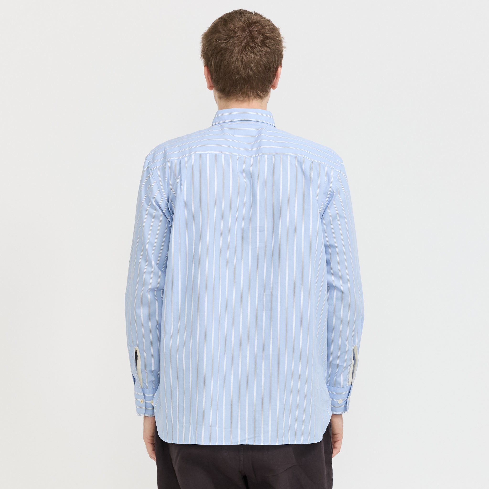 Universal Works | Square Pocket Shirt Blue | Maplestore