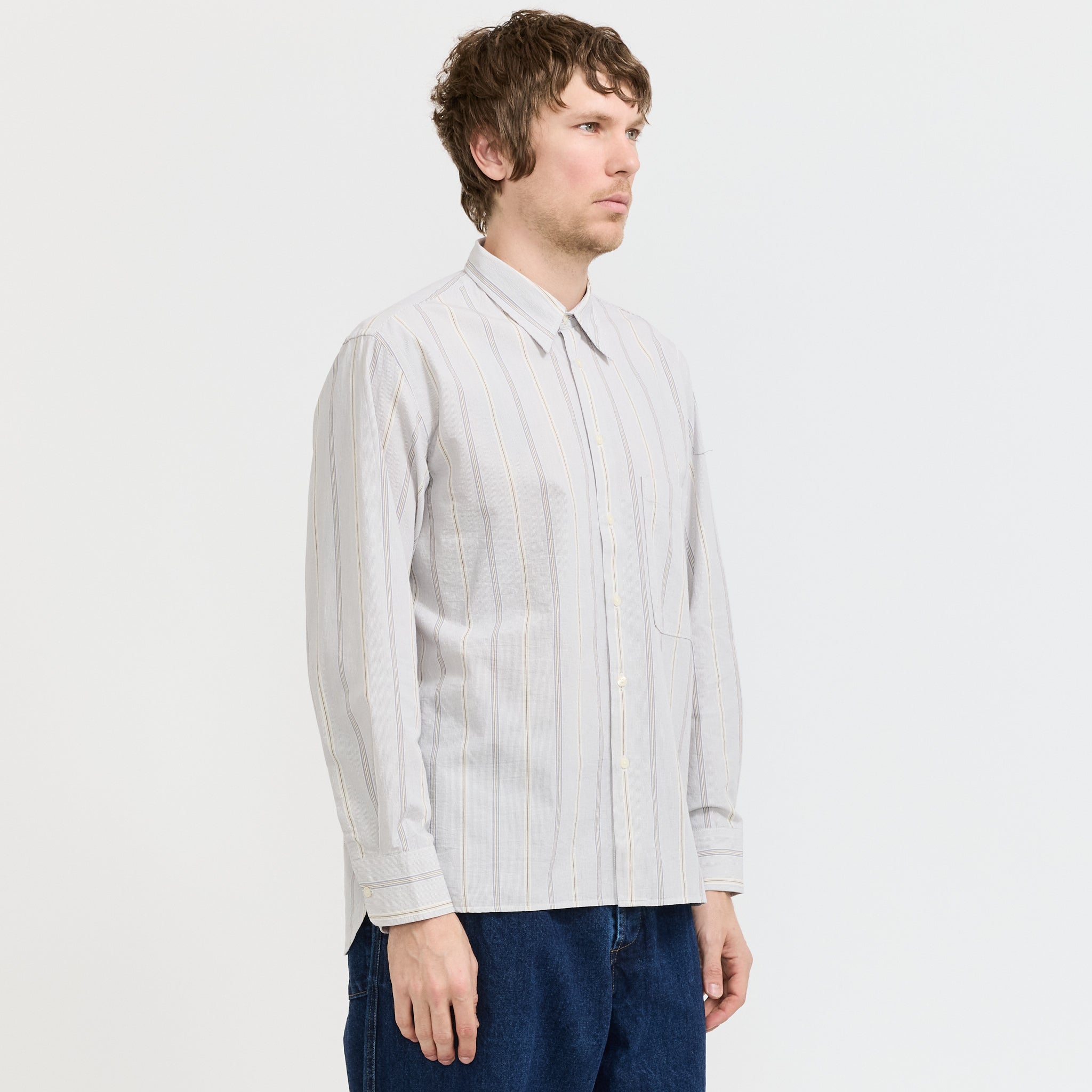 Square Pocket Shirt Dove