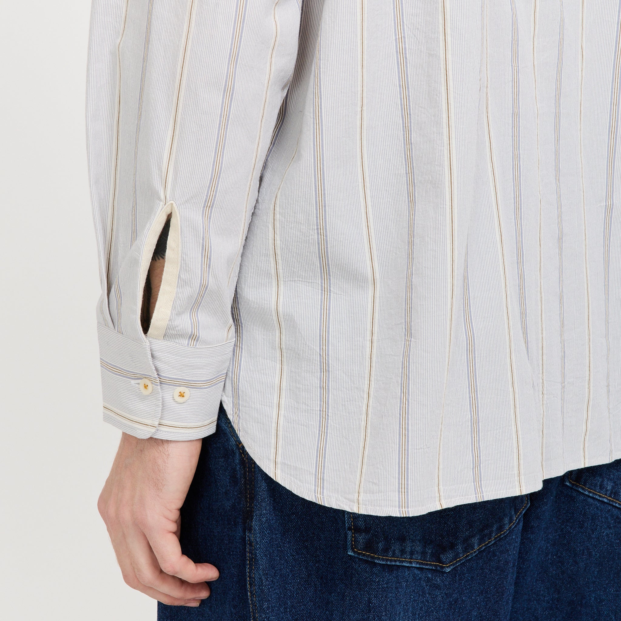 Square Pocket Shirt Dove