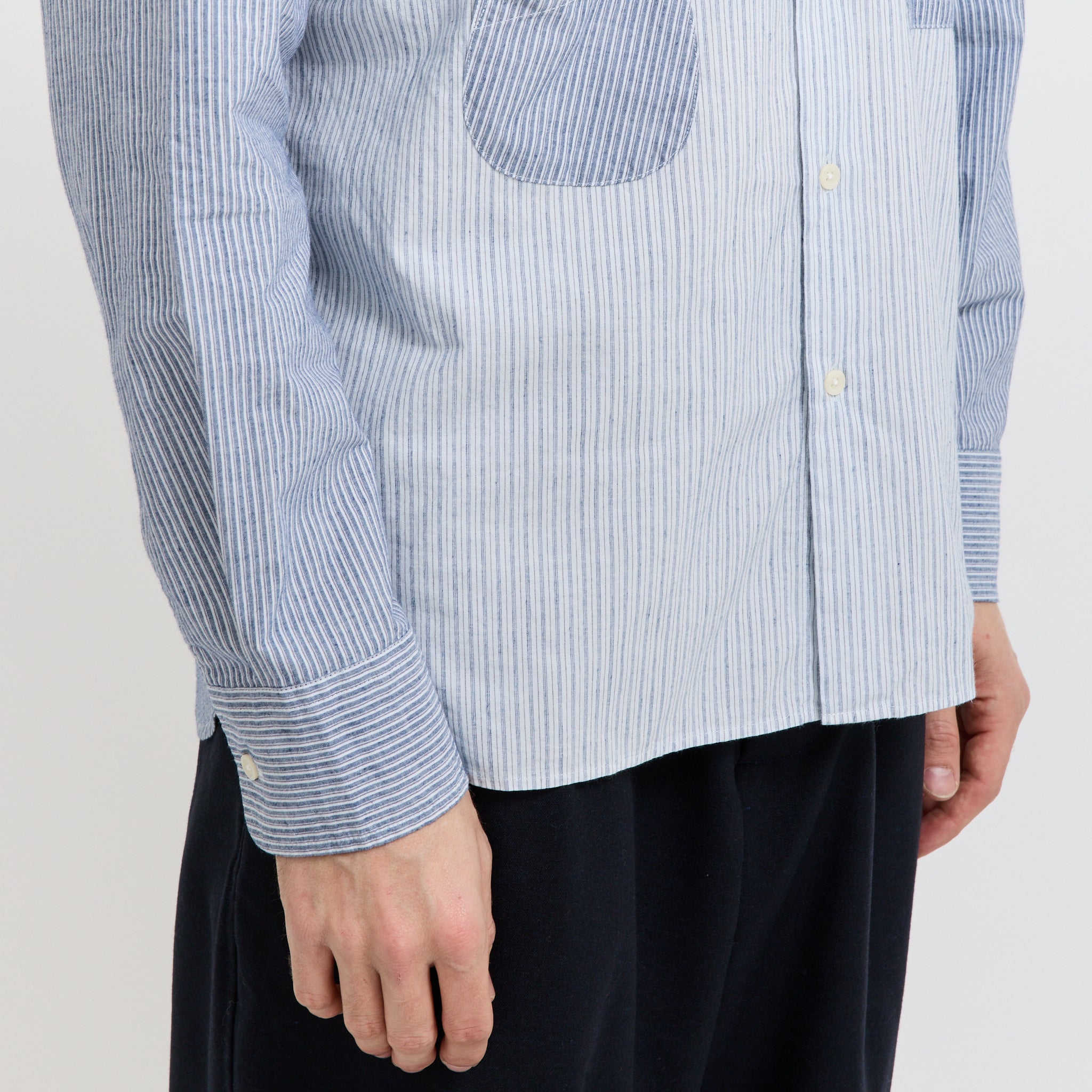 Station Shirt Mix Stripe