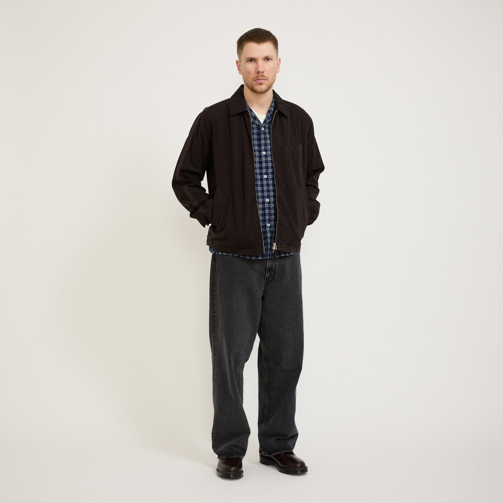 Windcheater Jacket Summer Canvas Licorice