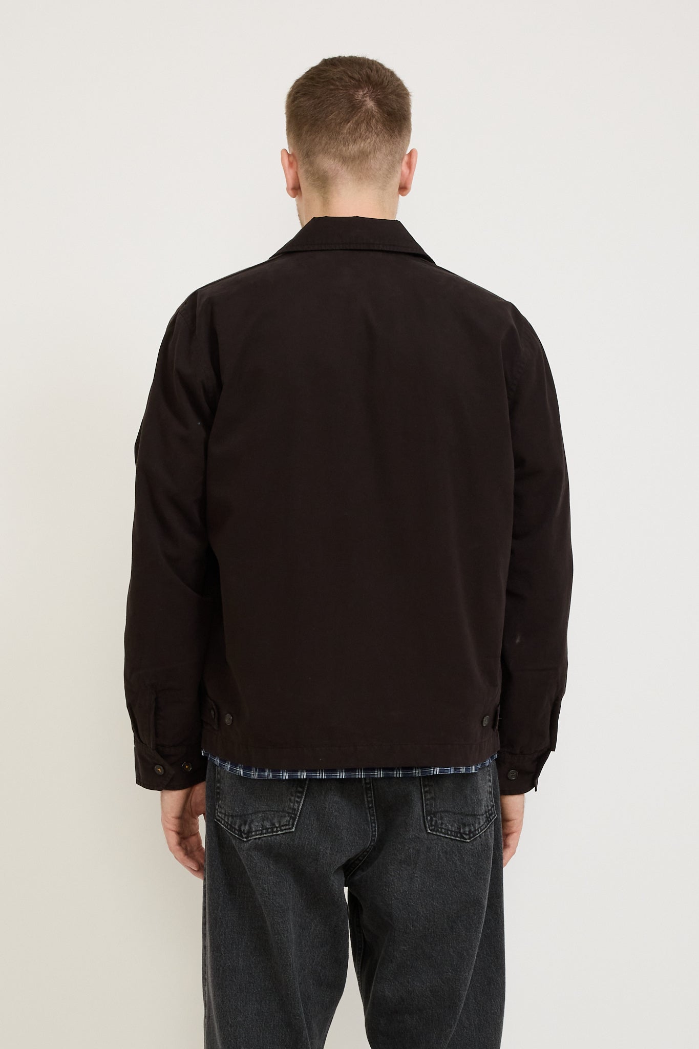 Windcheater Jacket Summer Canvas Licorice