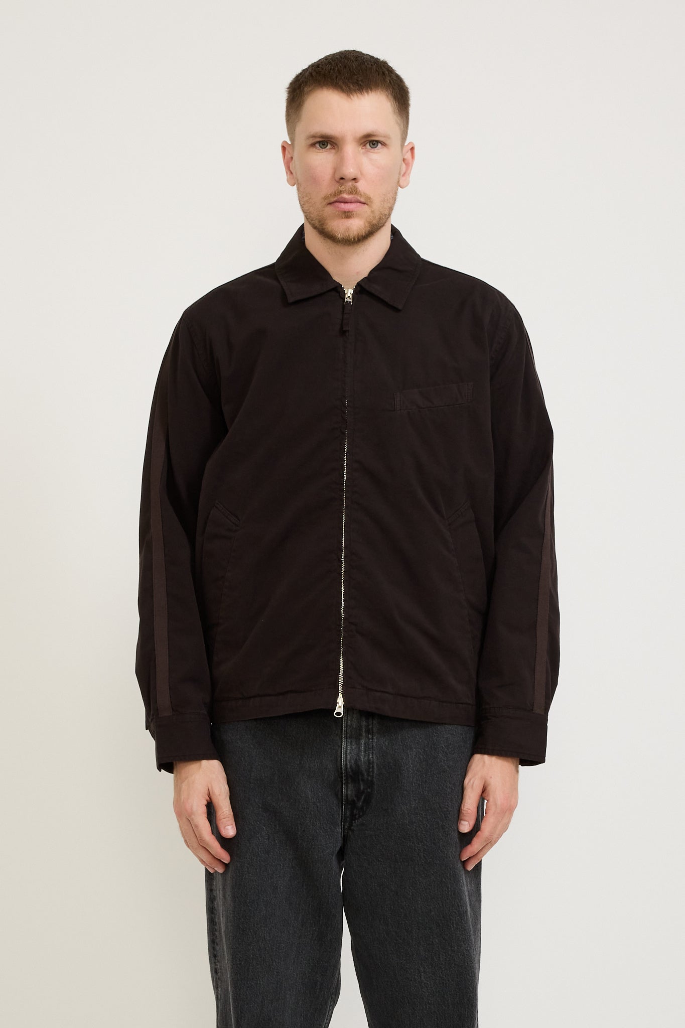 Windcheater Jacket Summer Canvas Licorice