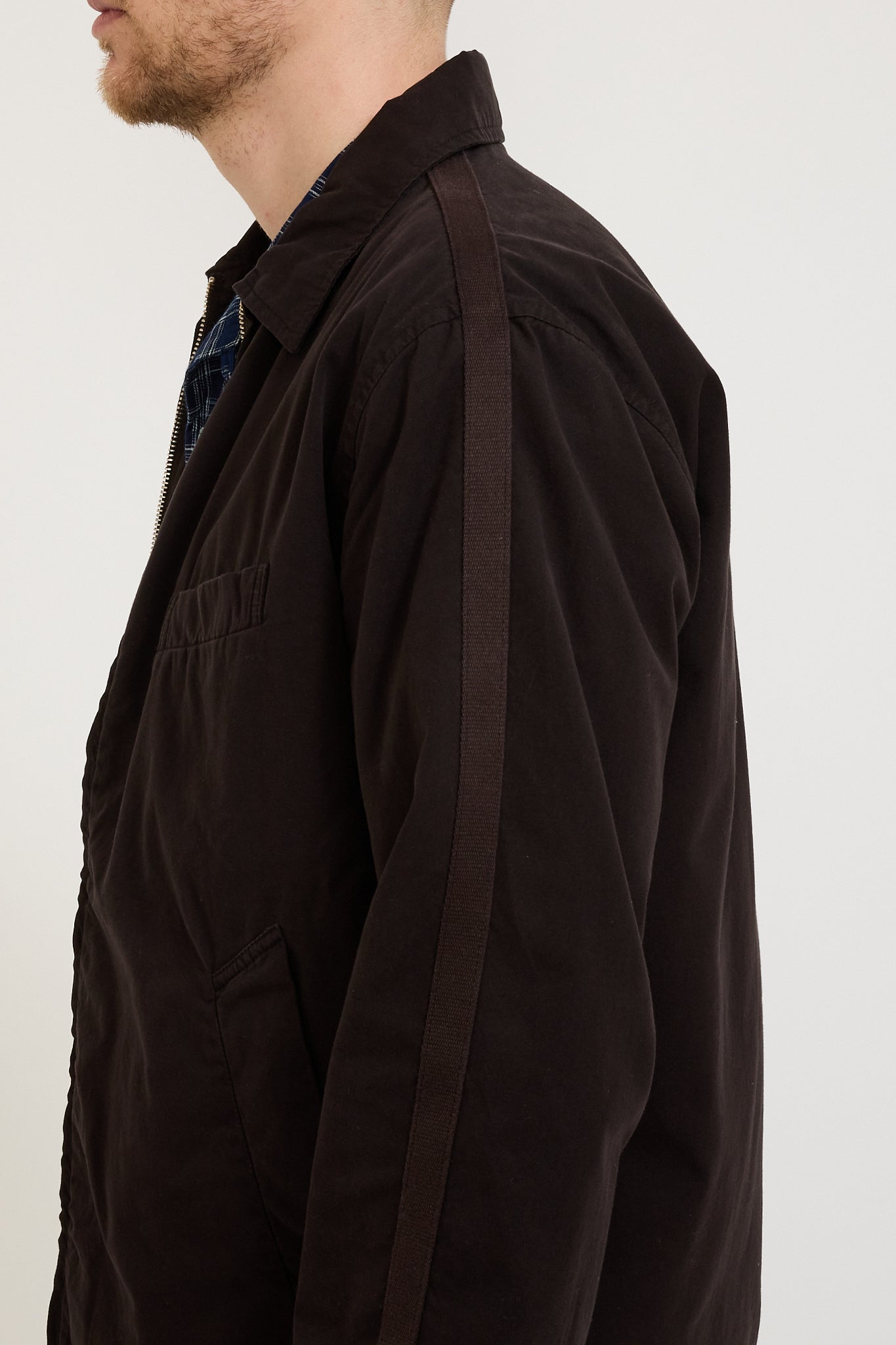 Windcheater Jacket Summer Canvas Licorice