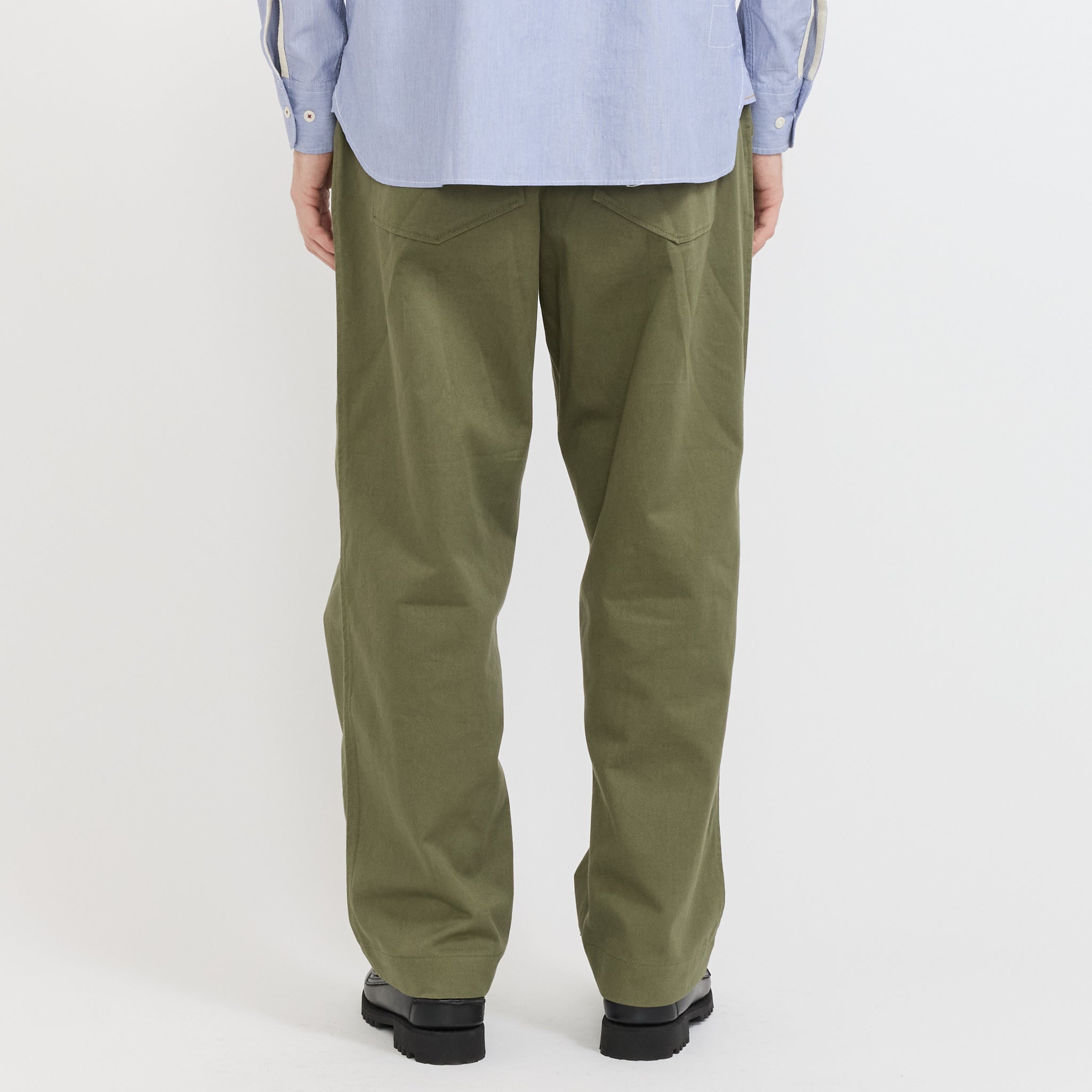 Duke Pant Twill Light Olive