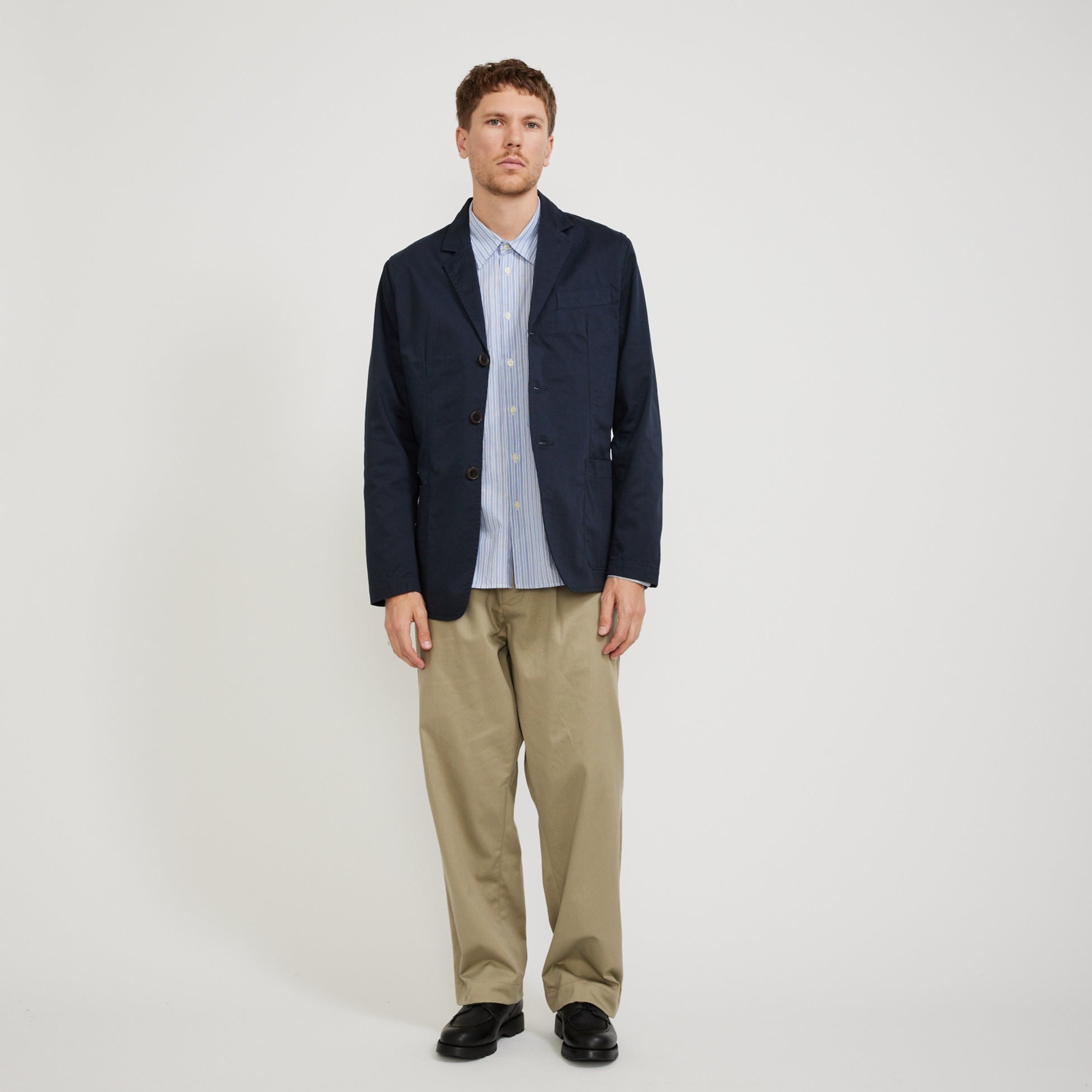 London Jacket Navy Twill